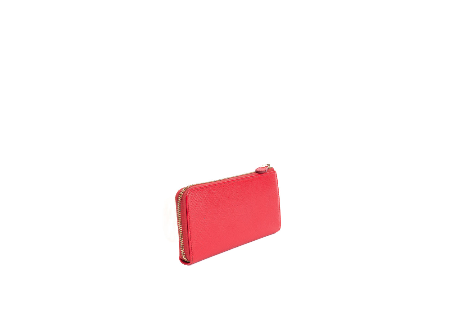 Red Zip-Around Wallet
