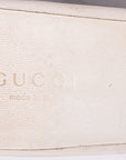 Gucci Beige Ebony GG Canvas Horsebit Mule Heels-38