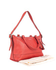 Red Molly East West Satchel Bag