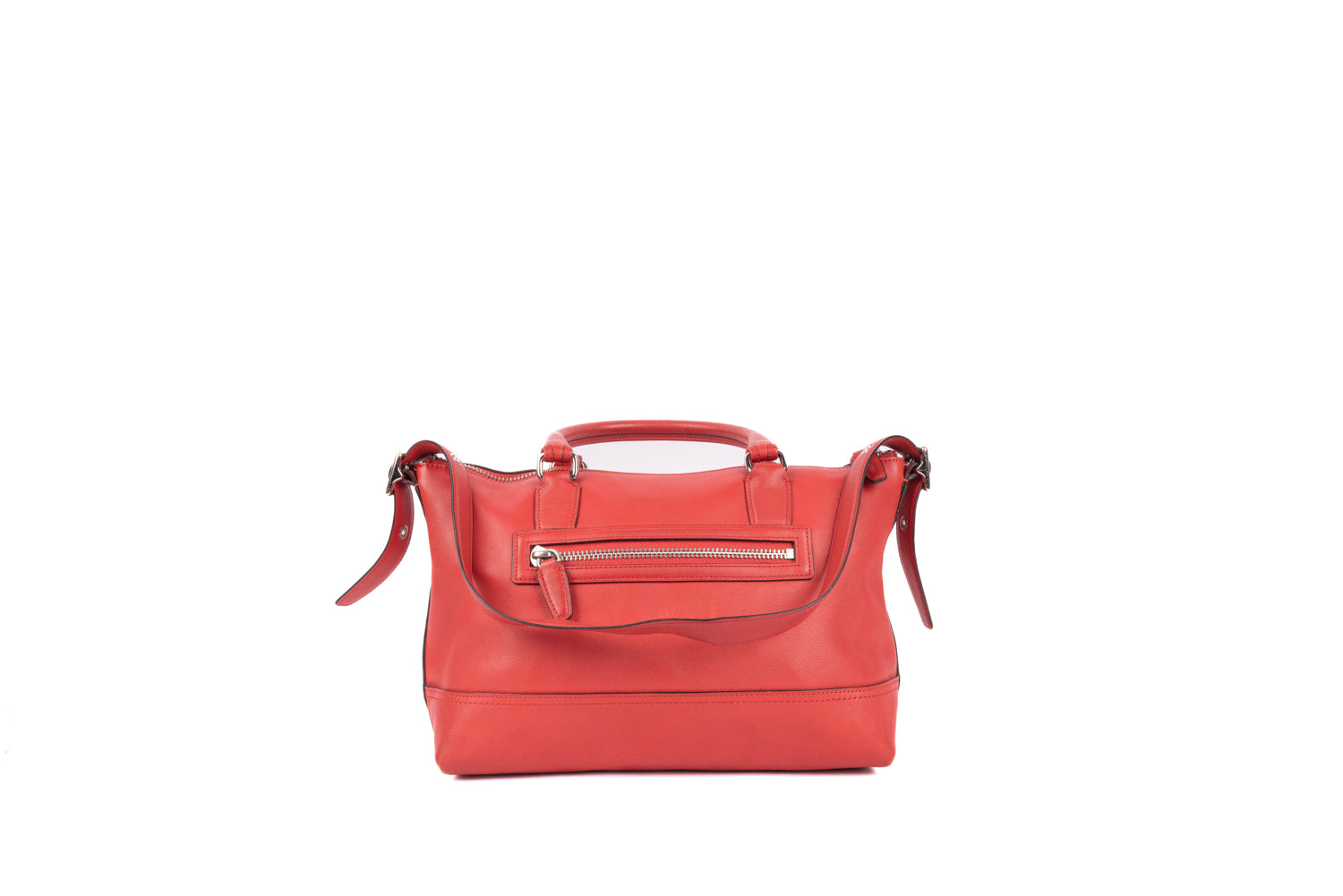 Red Molly East West Satchel Bag