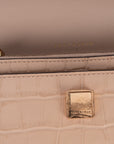 Eleanor Croc Embossed Phone Crossbody Bag