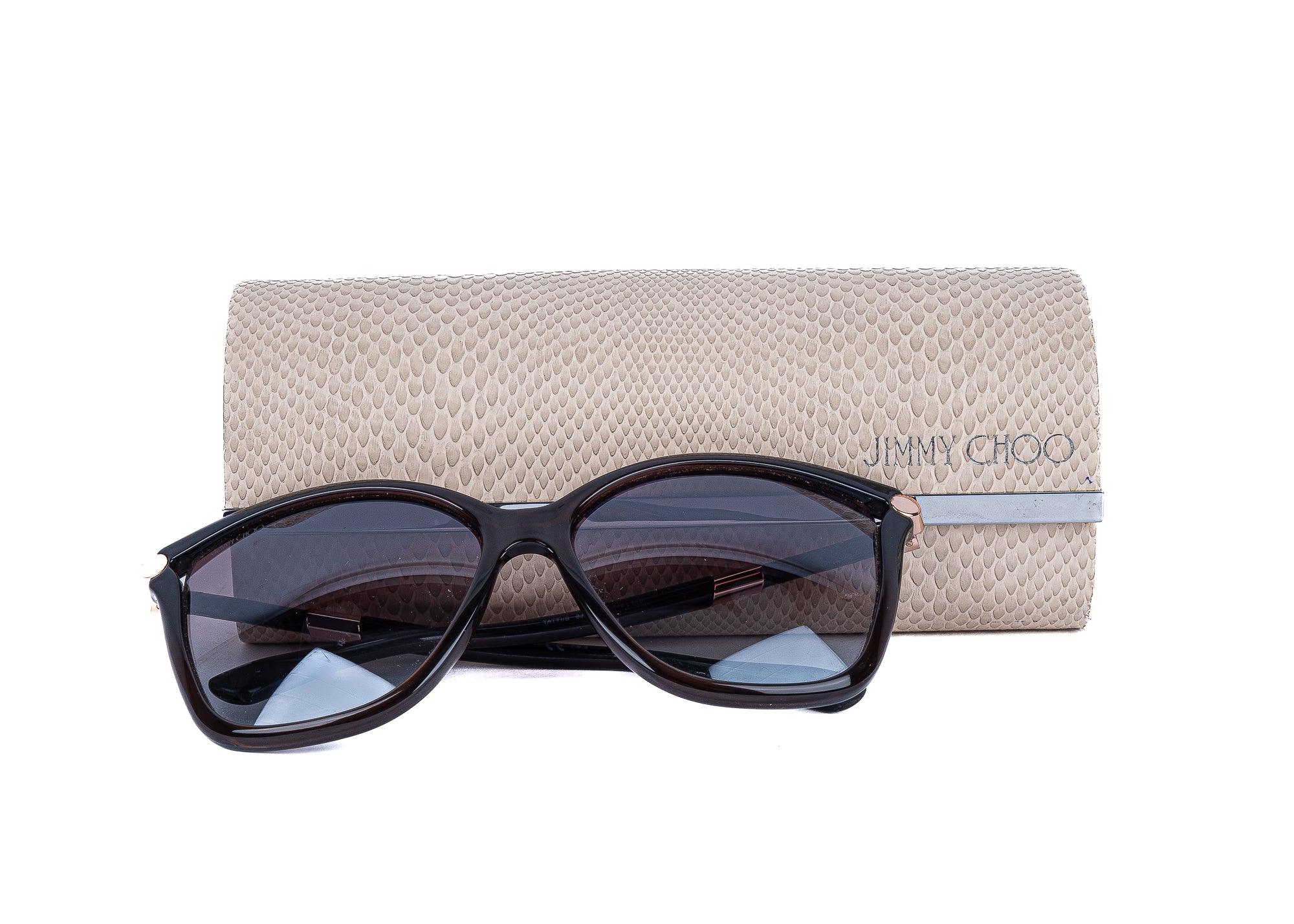 Transparent Brown Sunglasses