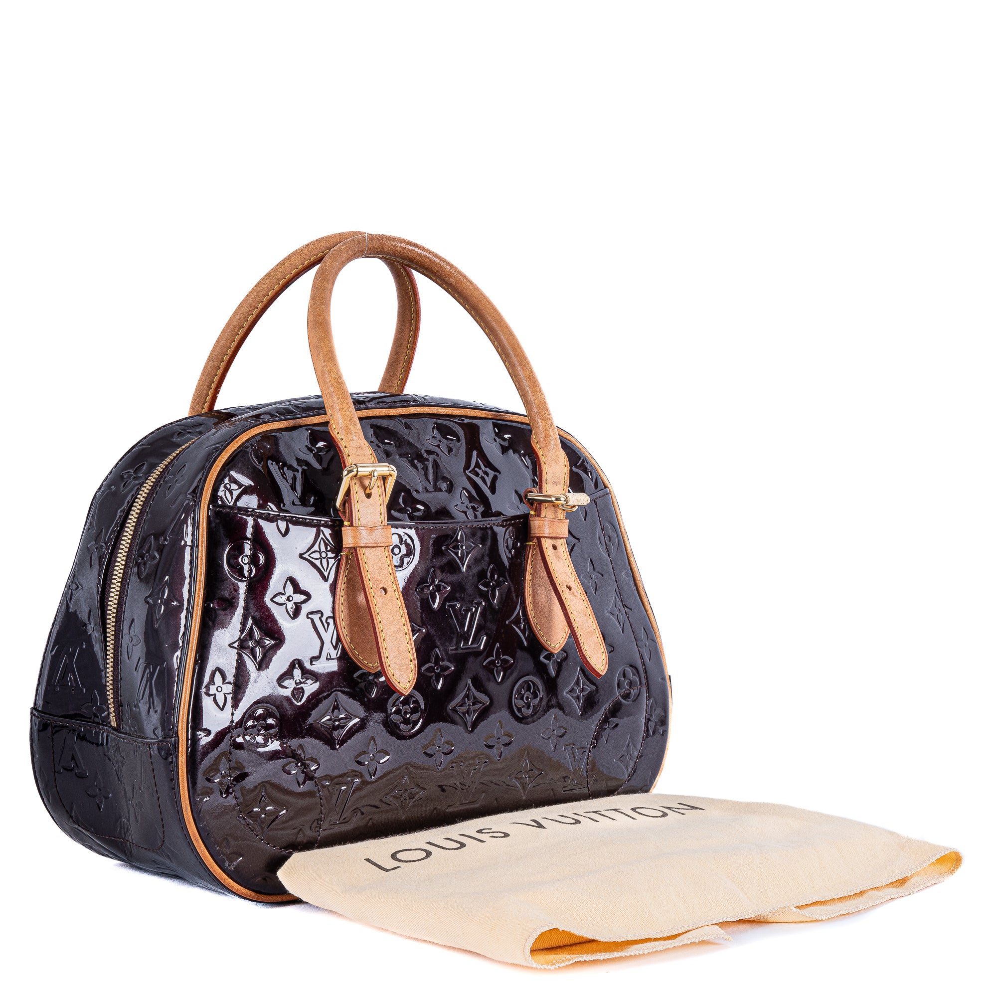 Louis Vuitton Amarante Vernis Summit Drive Bag