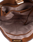Brown Large Leather Messenger Bag
