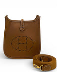 Hermès Evelyne 16 TPM Brown Clemence GHW