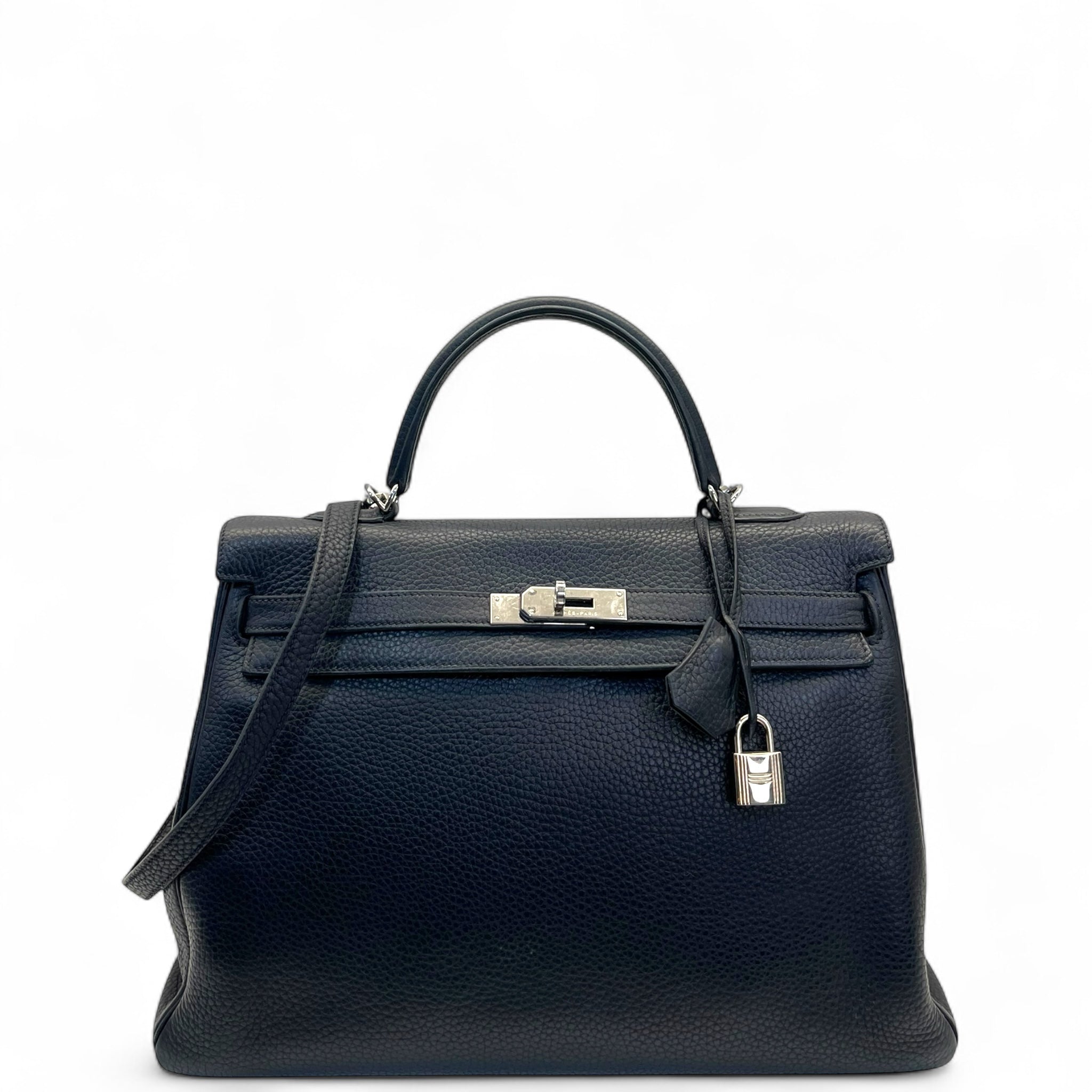 Hermès Kelly 35 Black Togo PHW