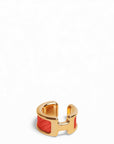 Hermès Olympe Ear Cuff Orange Field
