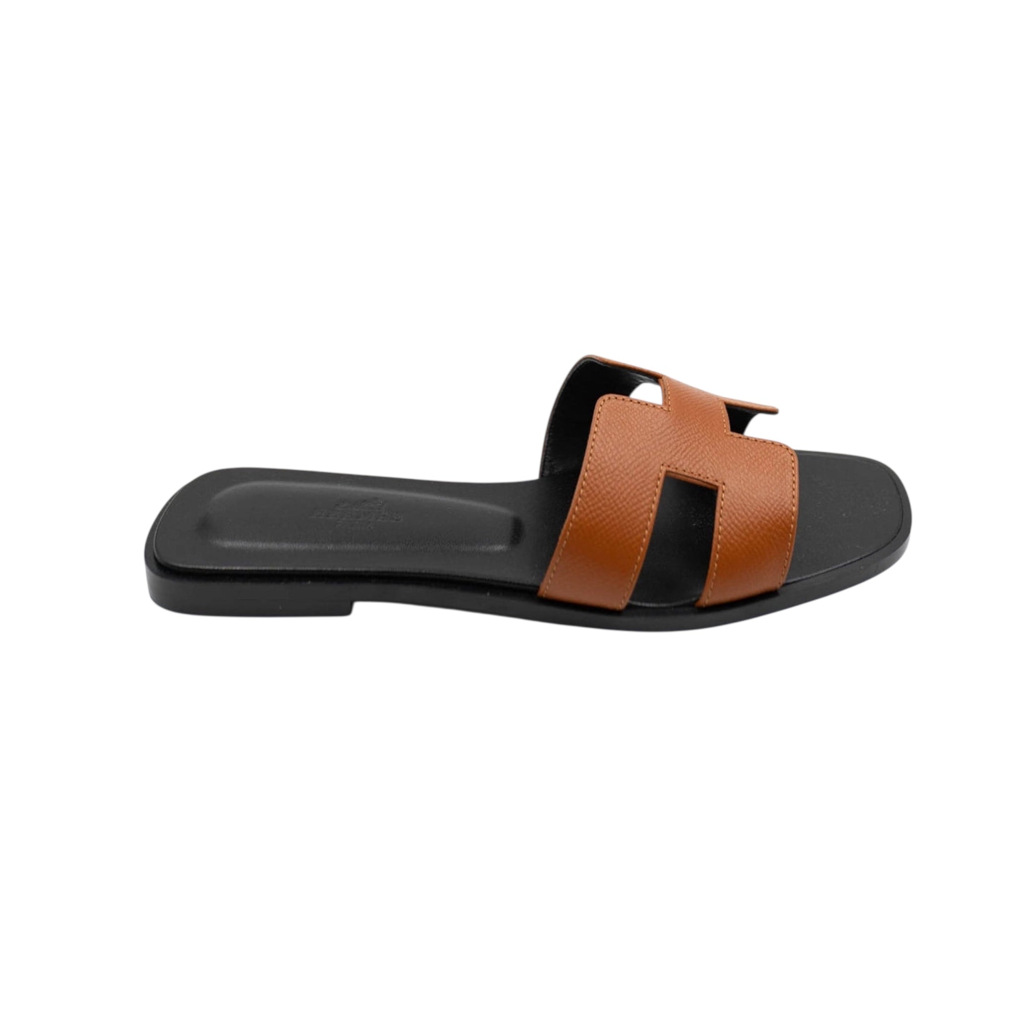 Hermès Oran Tan Sandal EU 39