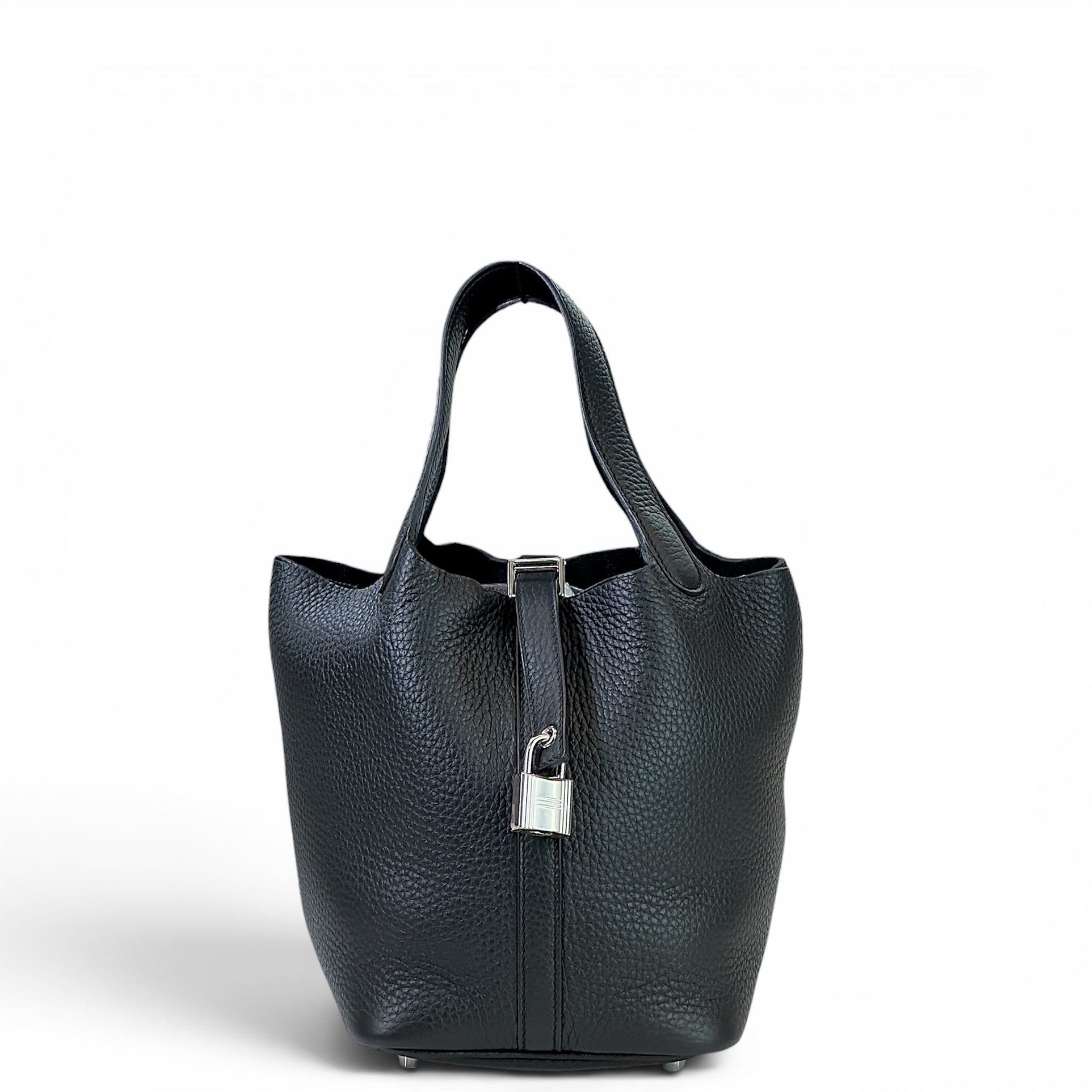 Hermès Picotin Lock 18 Black PHW