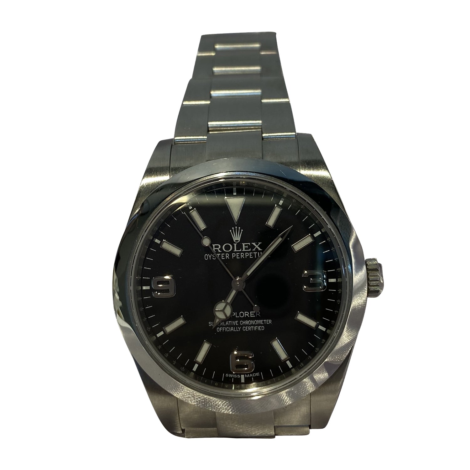 Explorer 1 Watch Stainless Steel Mens