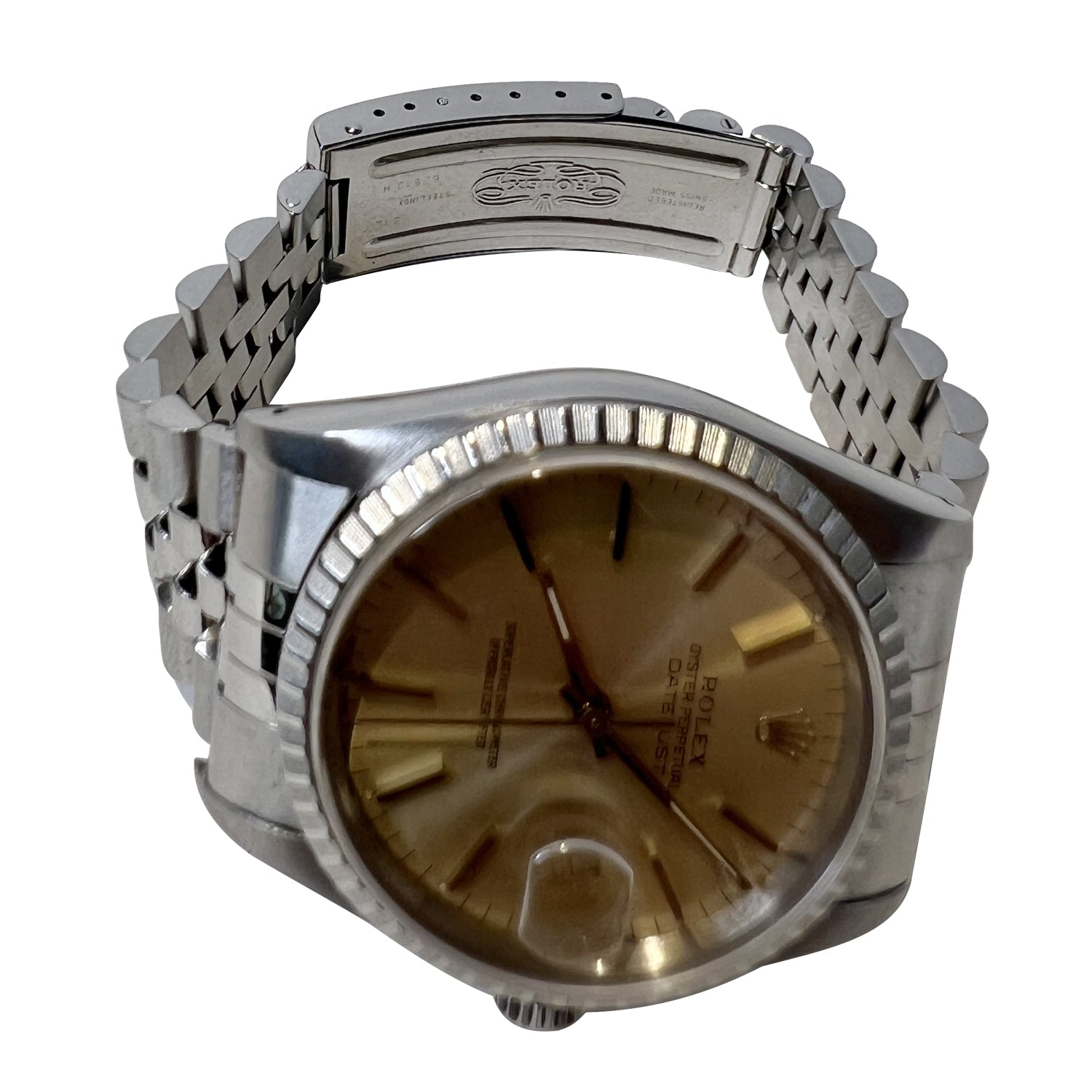 Silver Datejust Dial Jubilee Bracelet Steel Watch