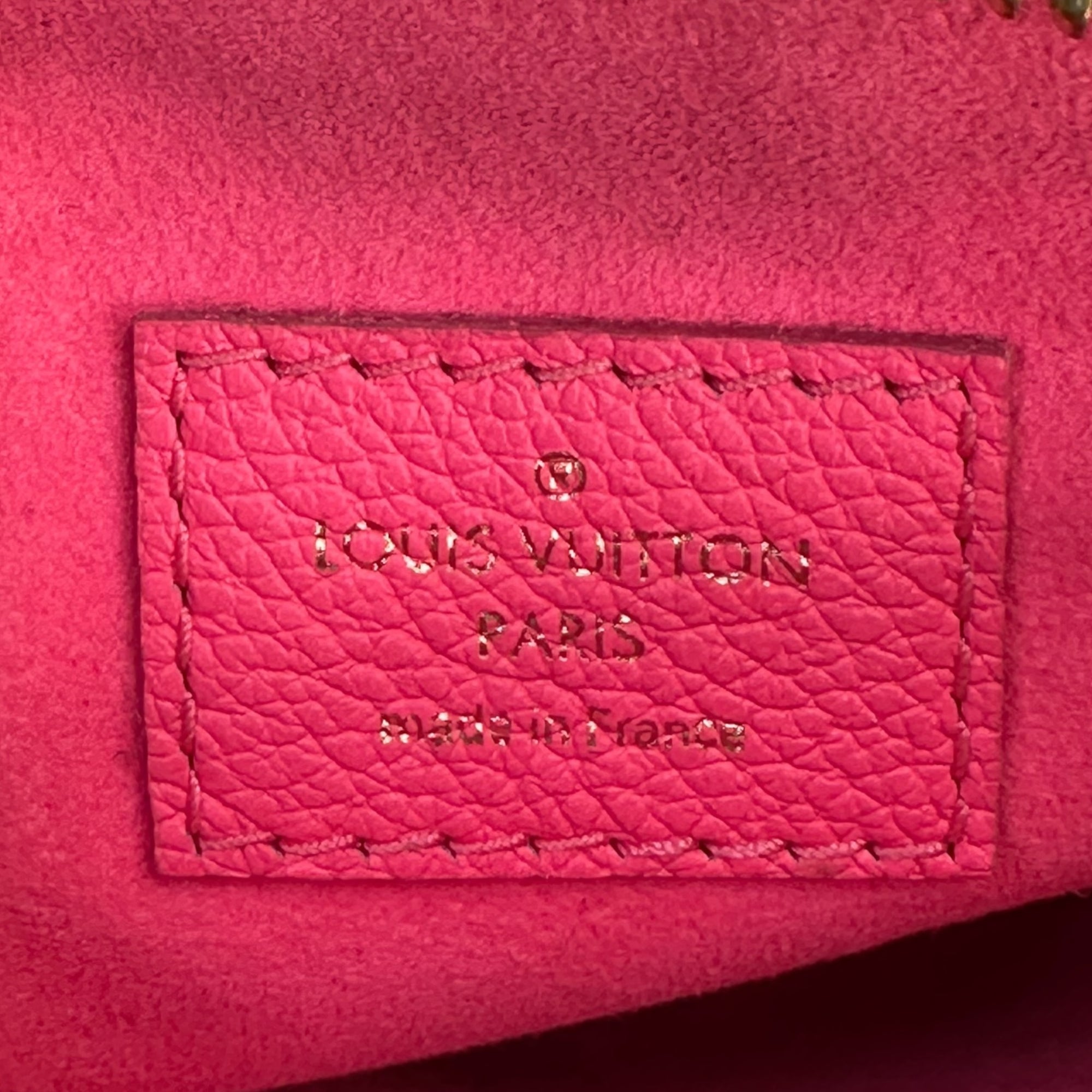 Louis Vuitton Coussin BB Rose Fluo Puffy Monogram Lambskin