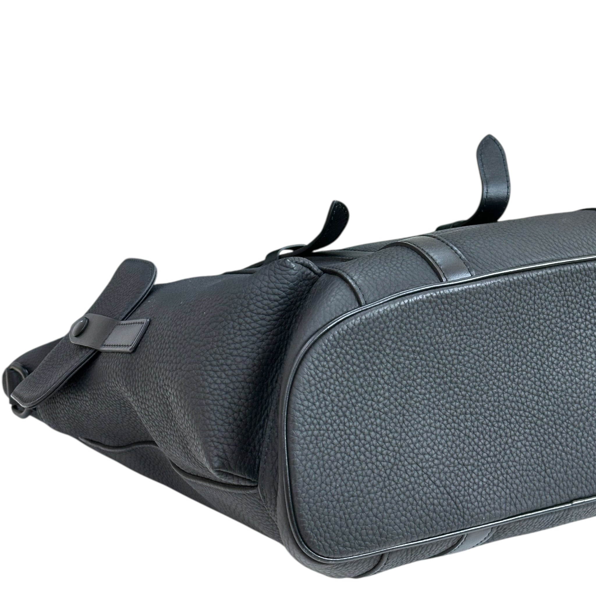 Louis Vuitton Christopher Tote Noir Black Taurillon Leather