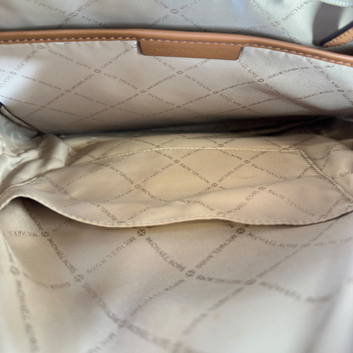 Michael Kors Jaycee Medium Brown Backpack