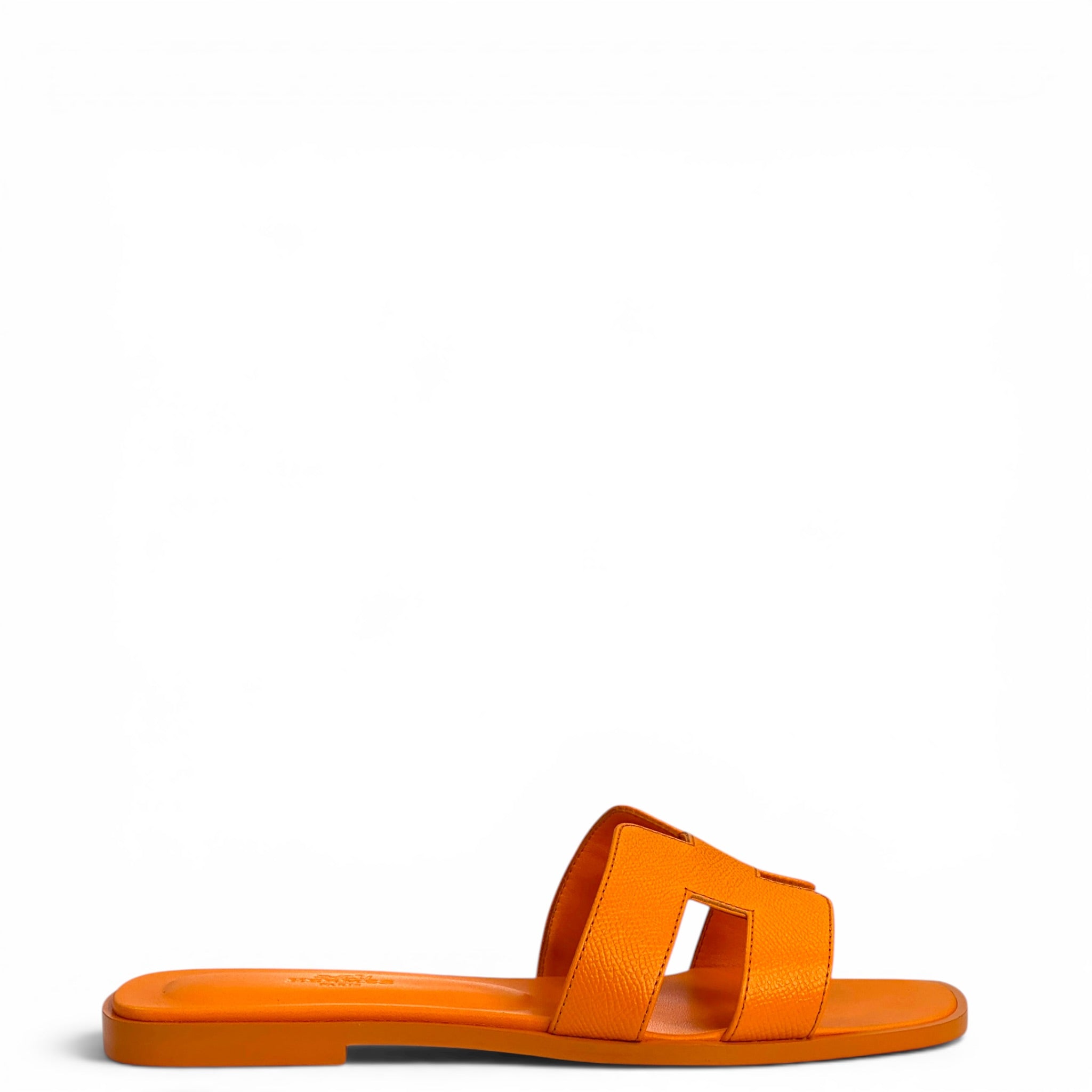Hermes Oran Size EU 38 Orange Sunset