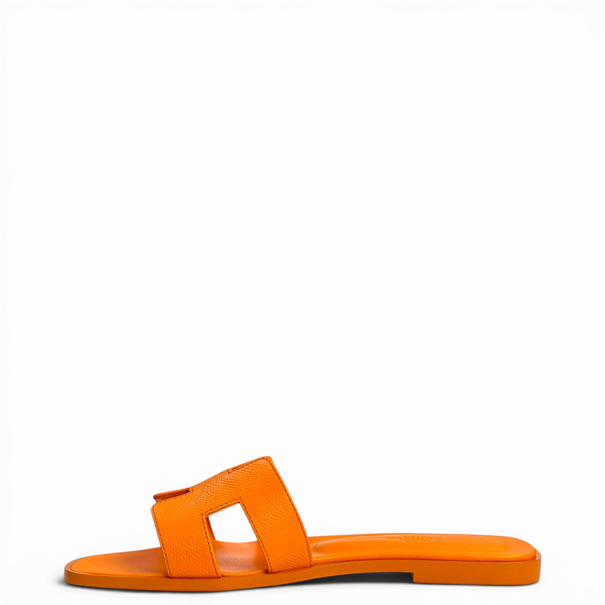 Hermes Oran Size EU 38 Orange Sunset