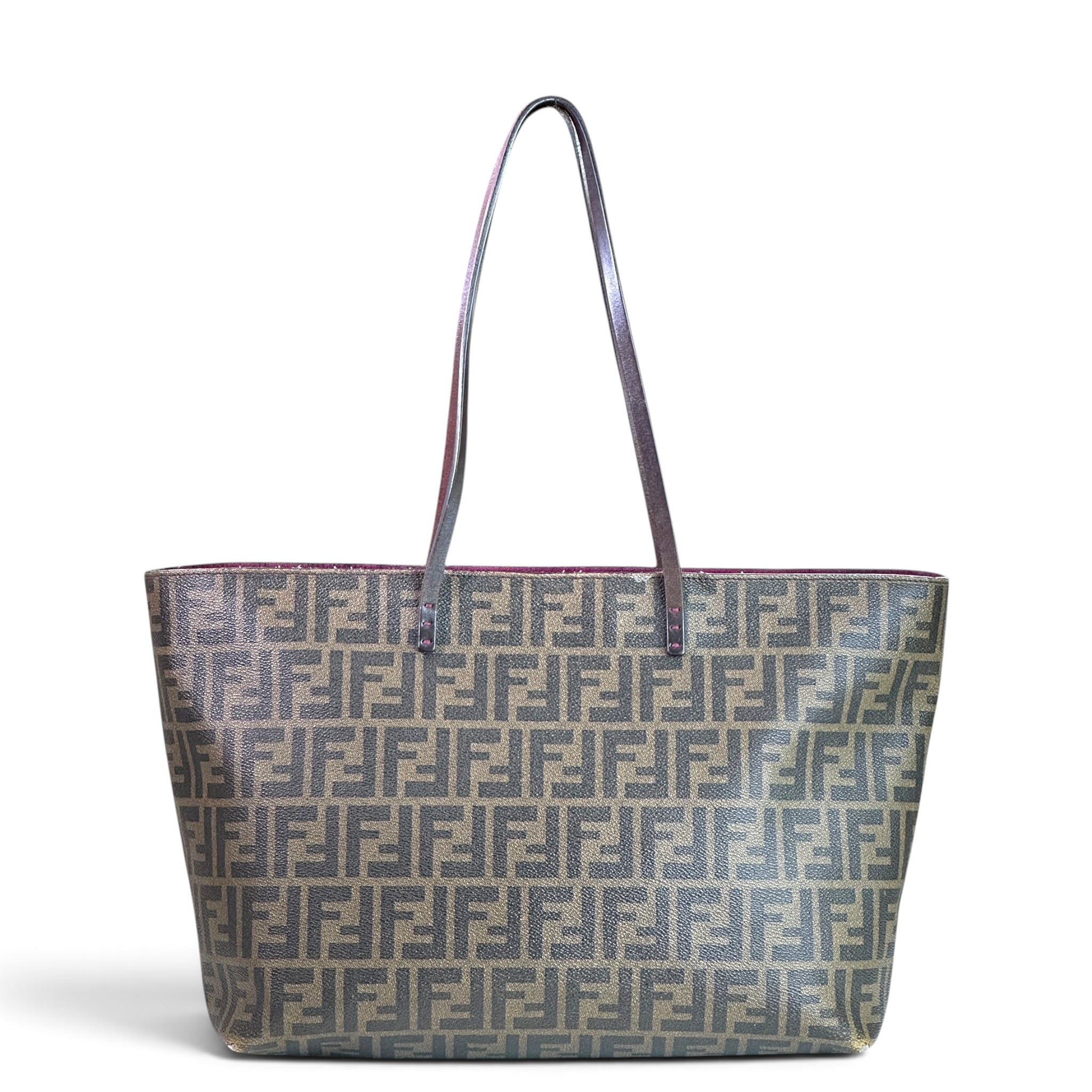 Fendi Zucca Print Coated Canvas Tote