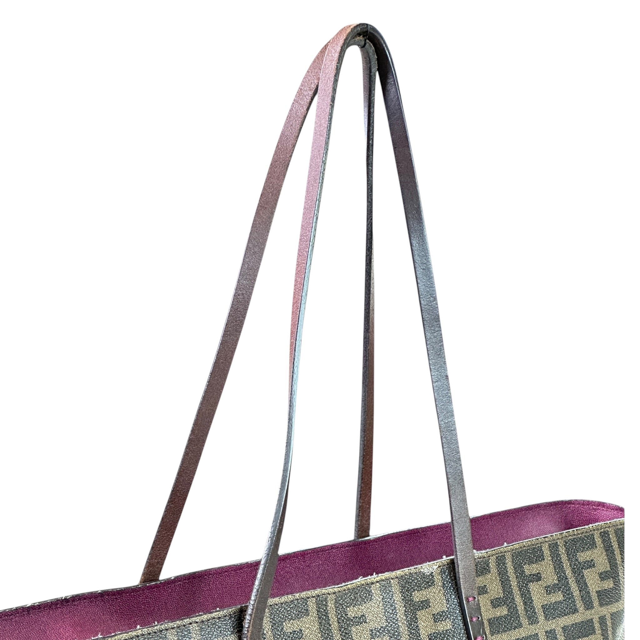 Fendi Zucca Print Coated Canvas Tote