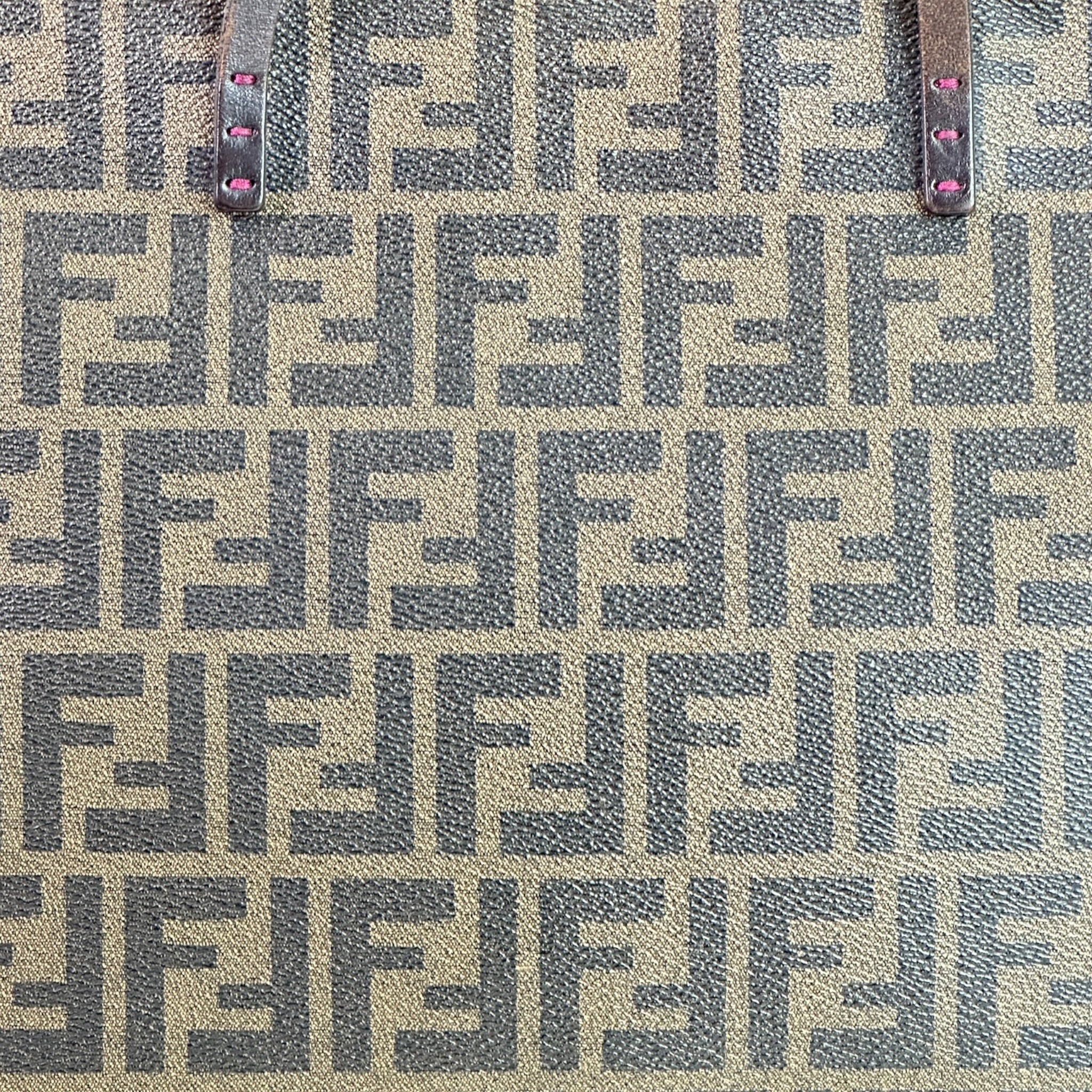 Fendi Zucca Print Coated Canvas Tote