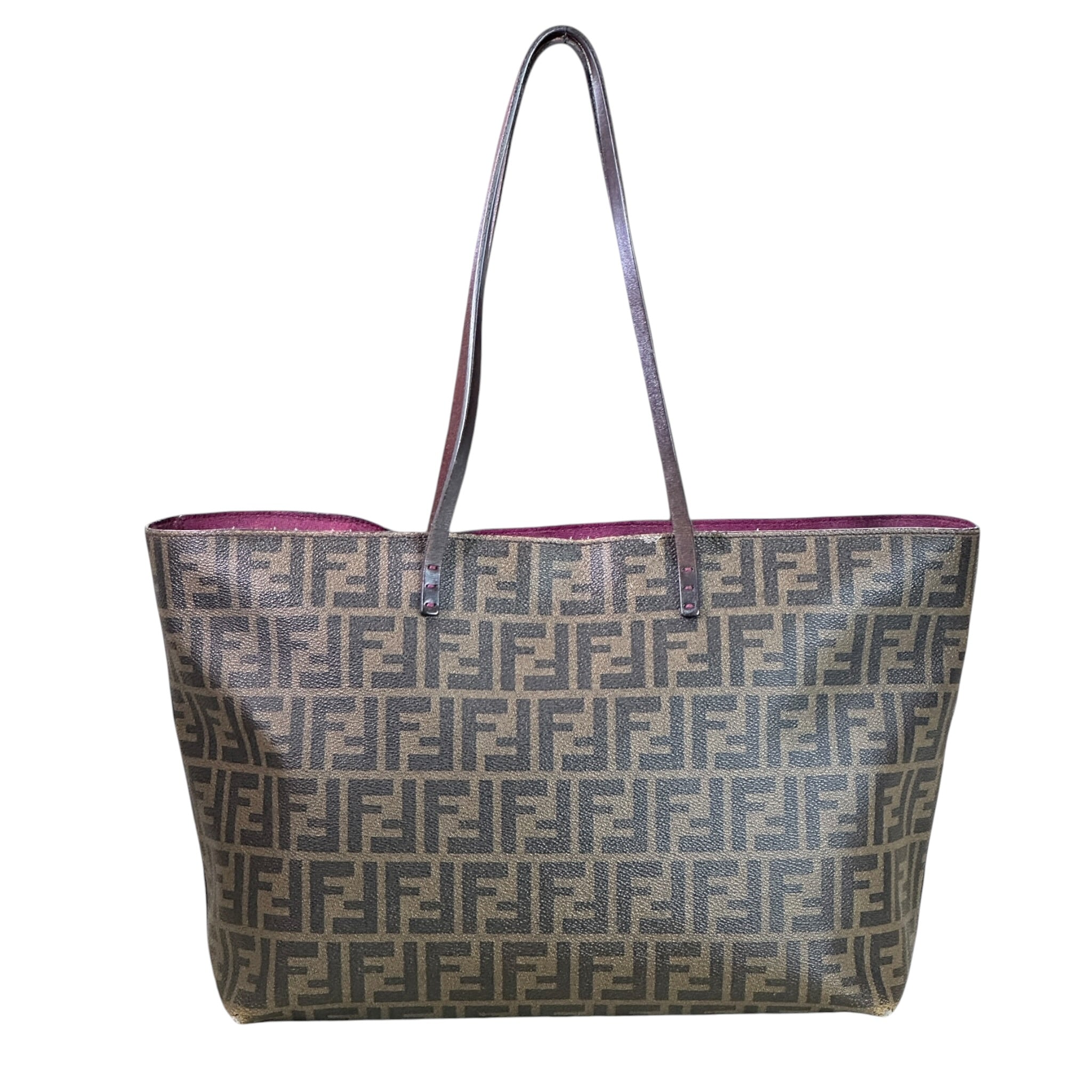 Fendi Zucca Print Coated Canvas Tote