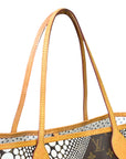 Louis Vuitton Neverfull MM Monogram Yayoi Kusama Wave Canvas