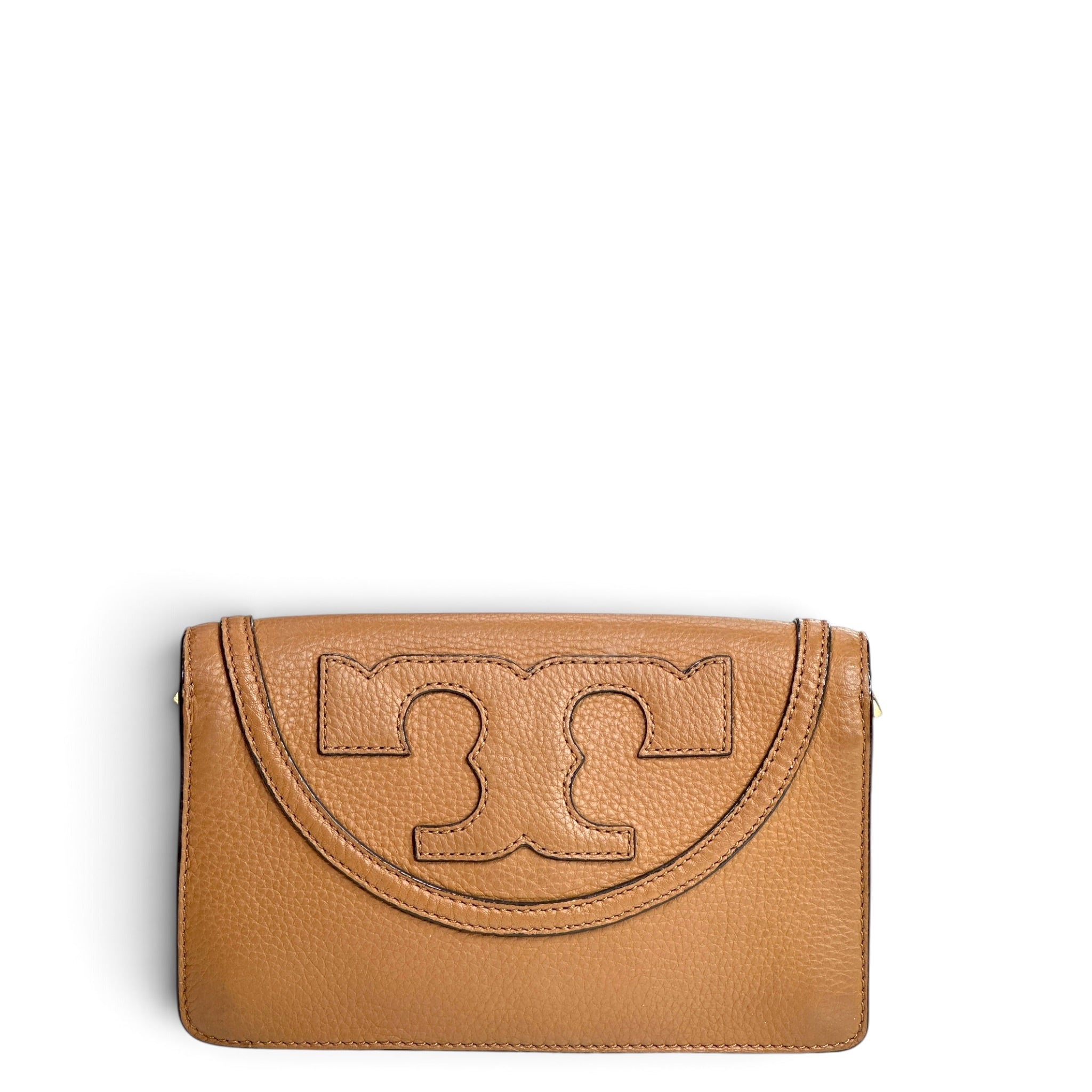 Tory Burch Miller Medium Tan leather Crossbody bag