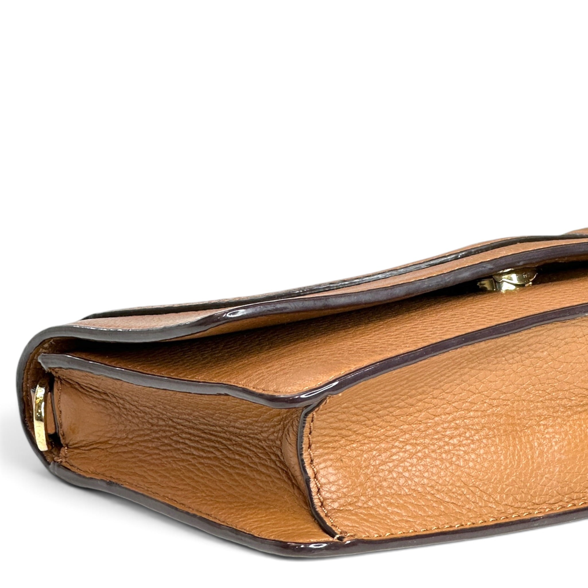 Tory Burch Miller Medium Tan leather Crossbody bag