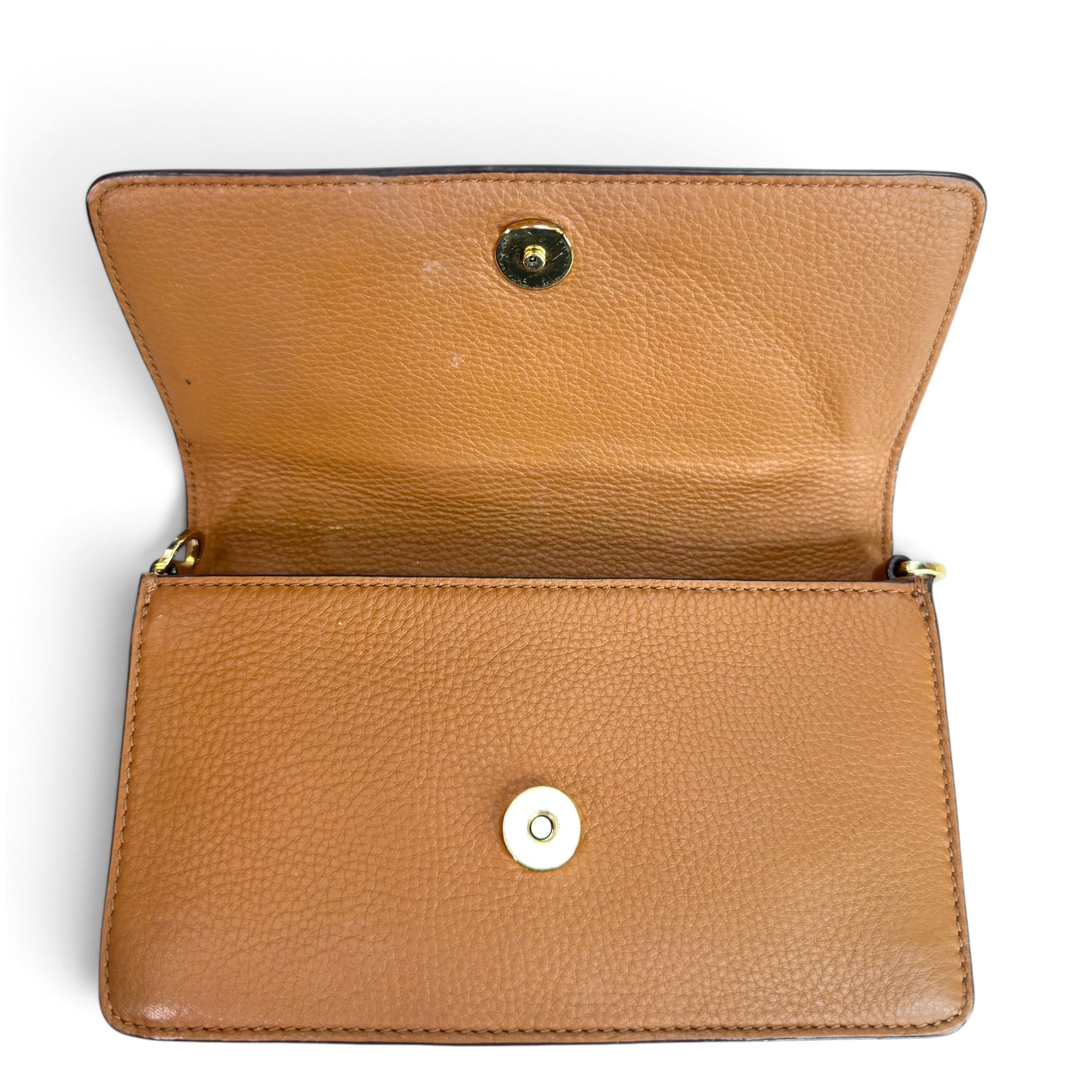Tory Burch Miller Medium Tan leather Crossbody bag