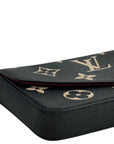Louis Vuitton Pochette Félicie Black Monogram Empreinte