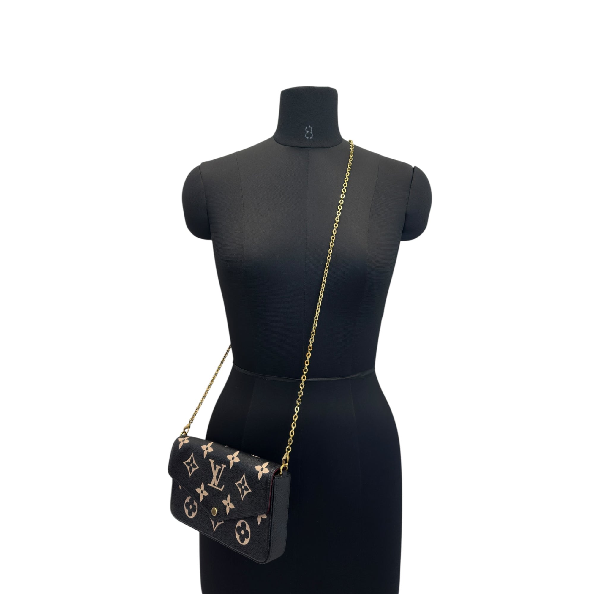 Louis Vuitton Pochette Félicie Black Monogram Empreinte