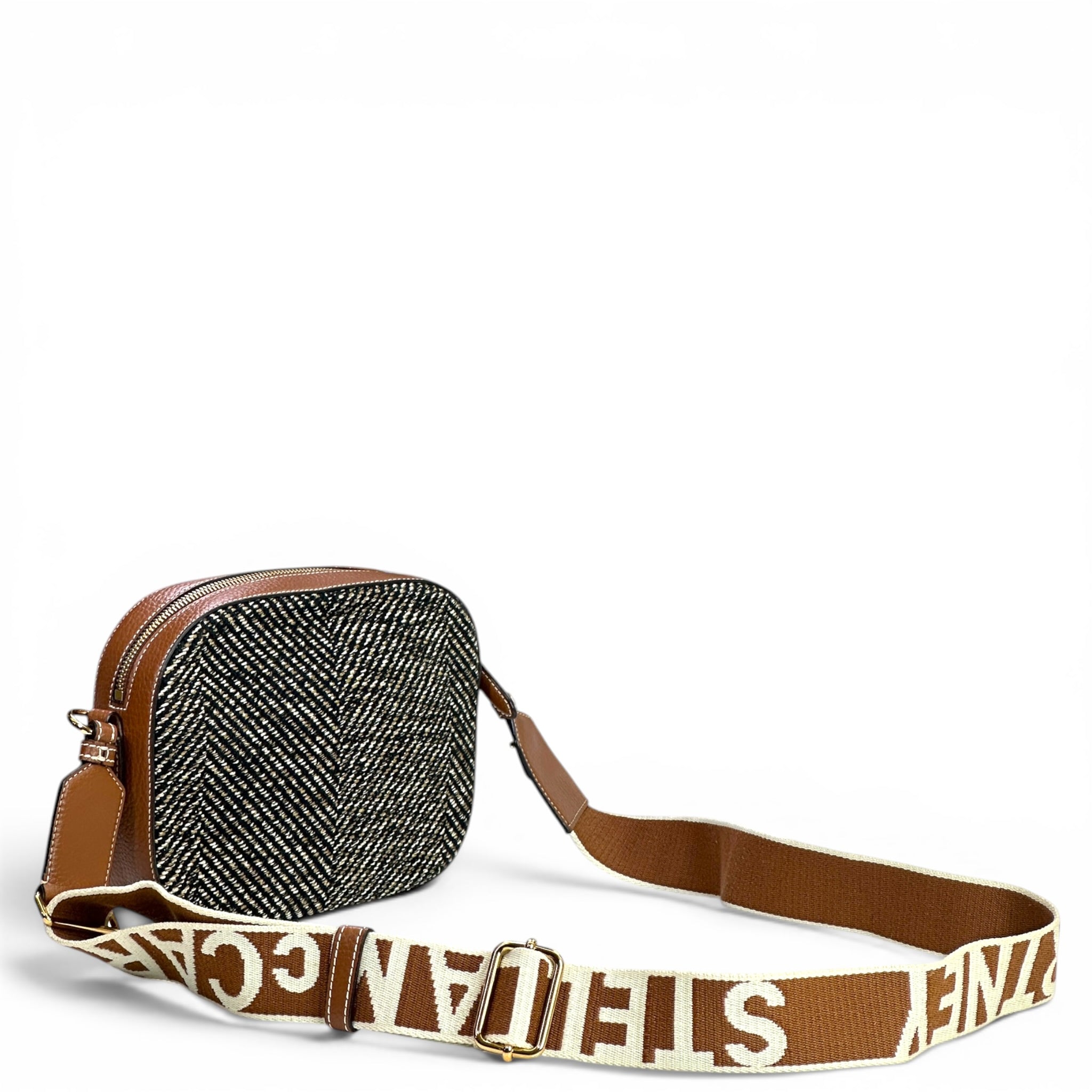 Stella McCartney Herringbone Camera Bag