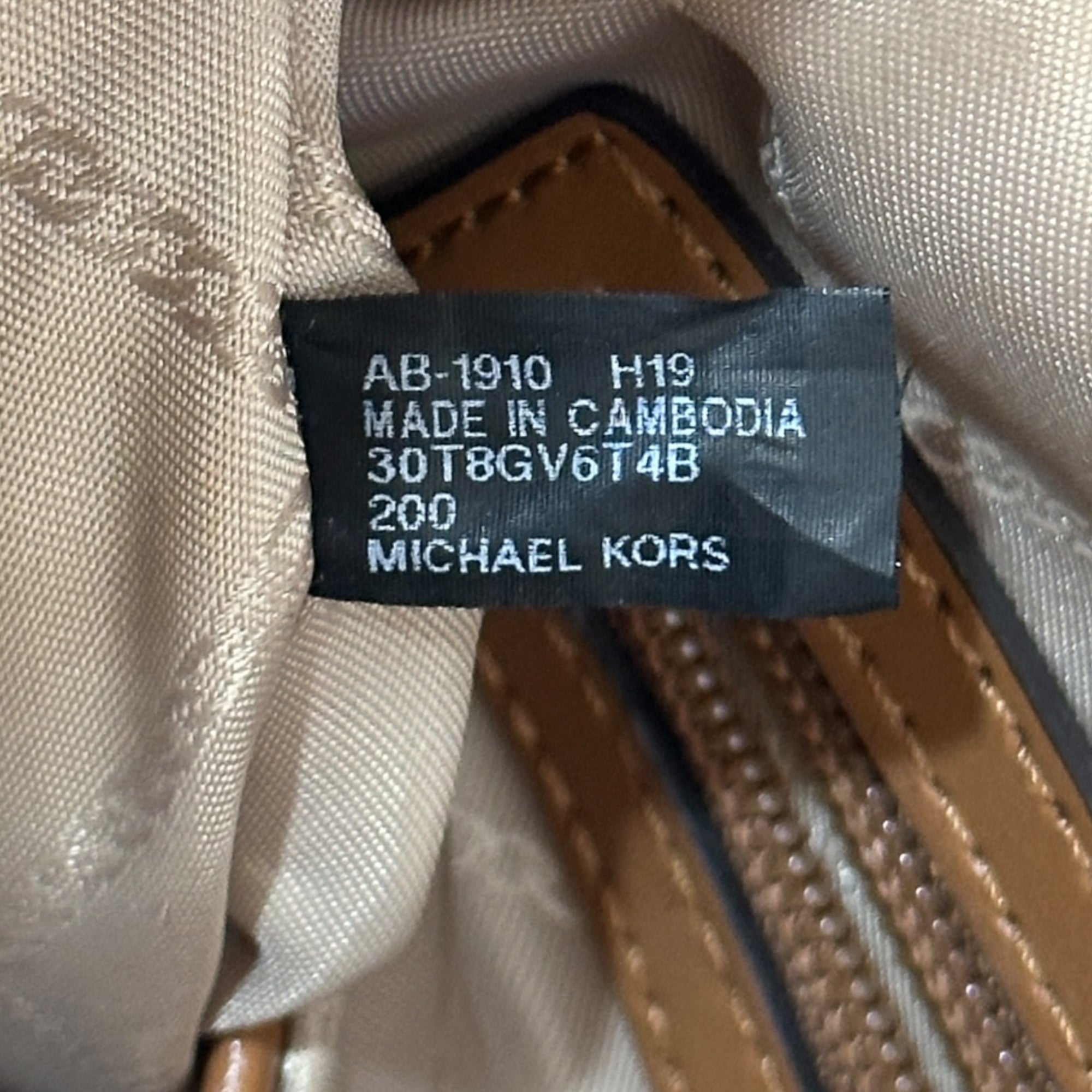 Michael Kors Voyager Tote Brown Monogram Canvas