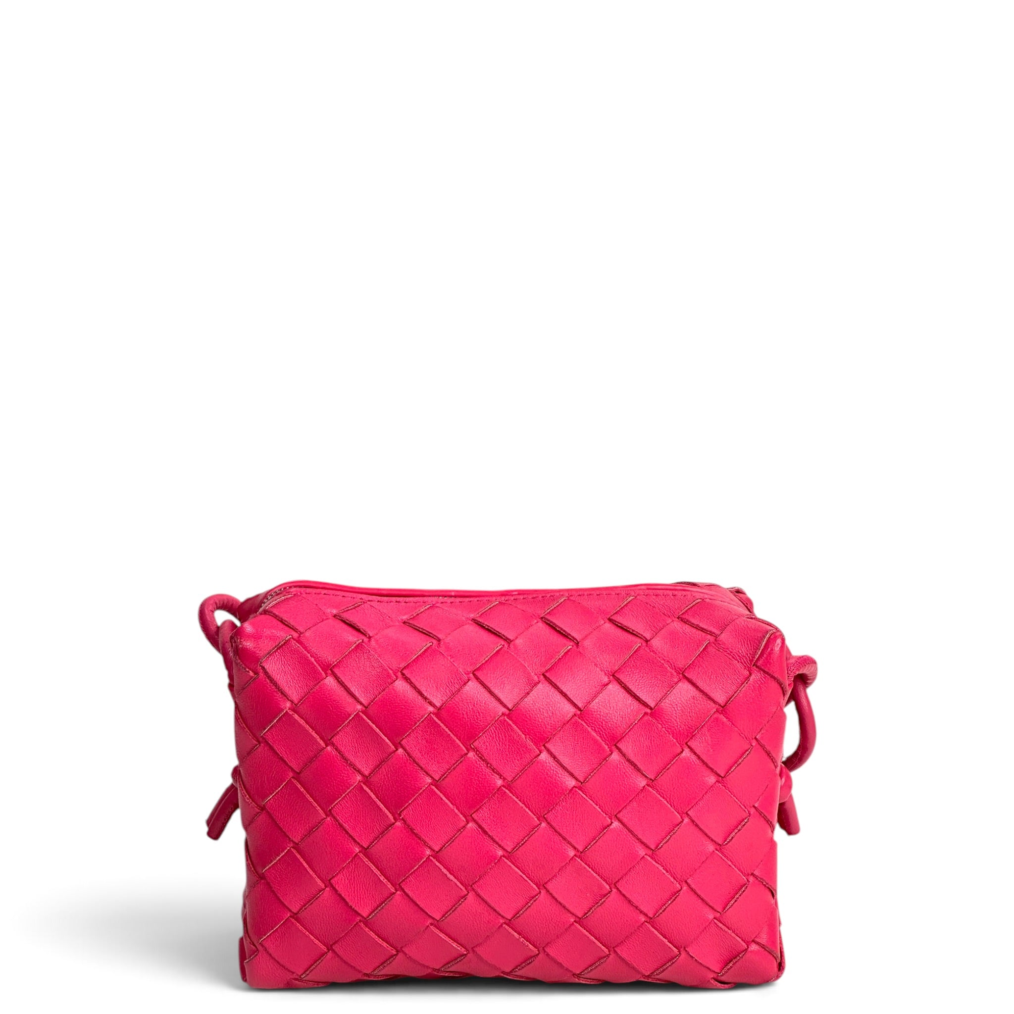 Bottega Veneta Intrecciato Small Loop Pink Shoulder bag