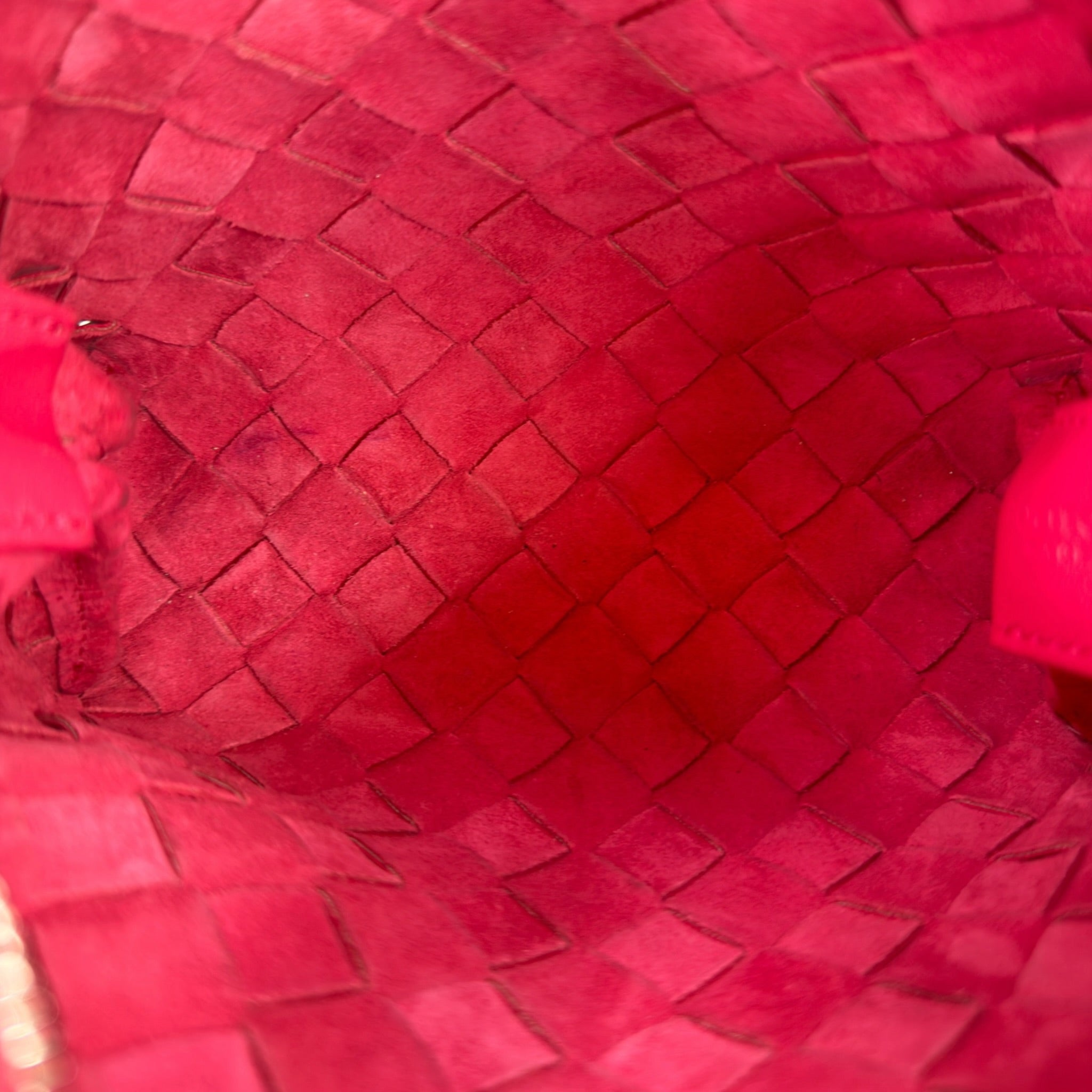Bottega Veneta Intrecciato Small Loop Pink Shoulder bag