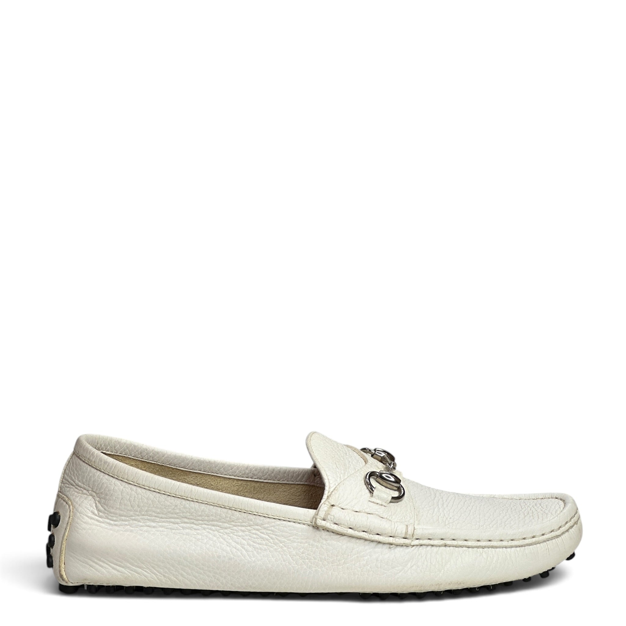 Gucci 1953 horsebit white  Men's loafers size UK: 9.5