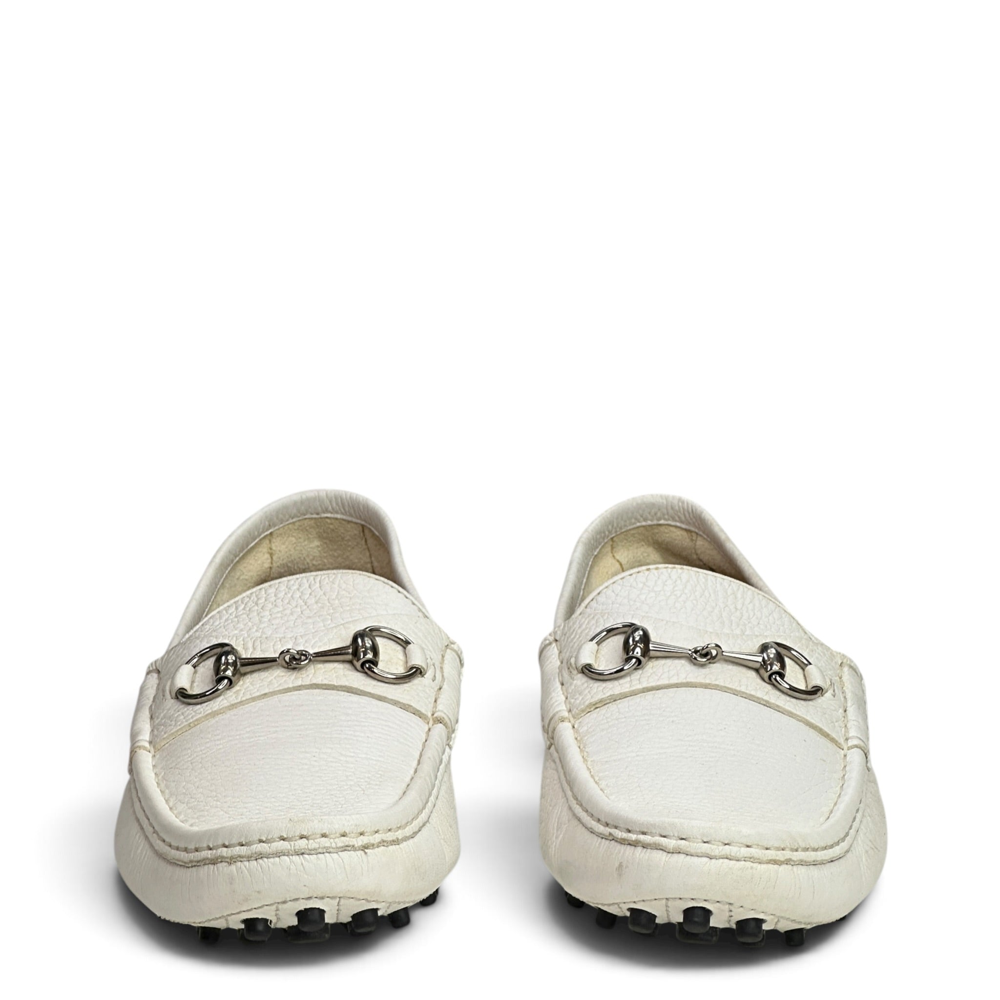 Gucci 1953 horsebit white  Men's loafers size UK: 9.5