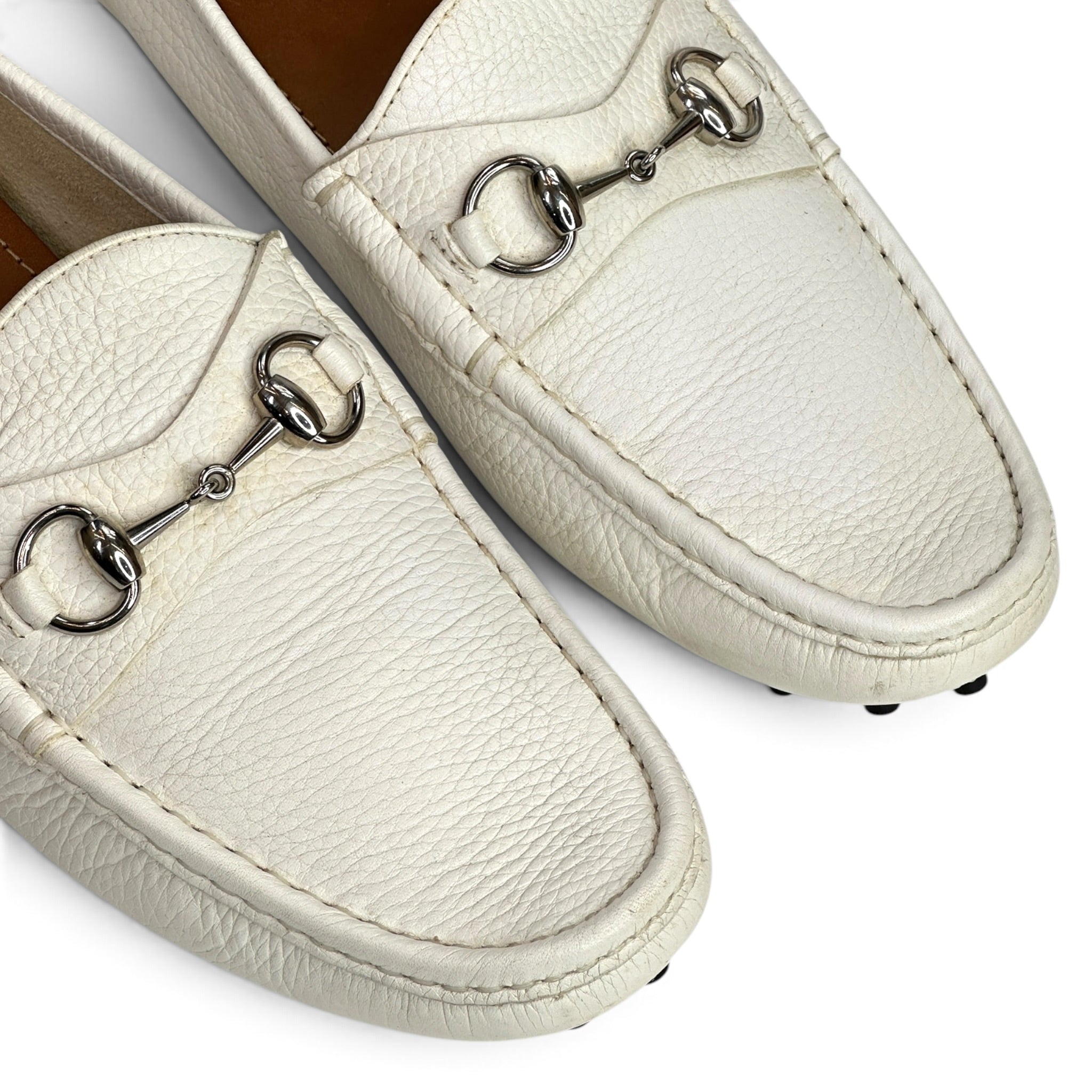 Gucci 1953 horsebit white  Men's loafers size UK: 9.5