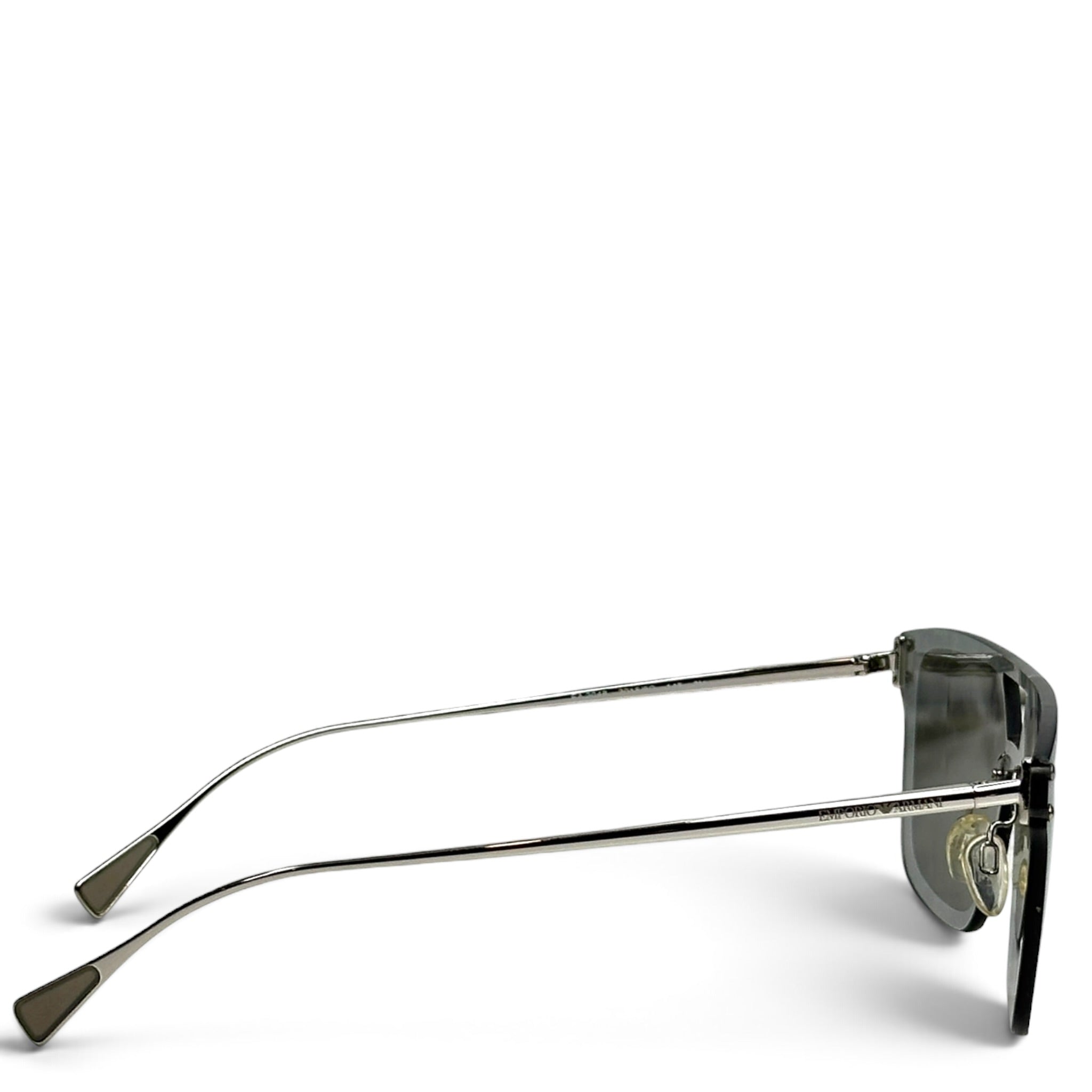Emporio Armani Silver Metal Frame Sunglasses Model: 2048/30105A