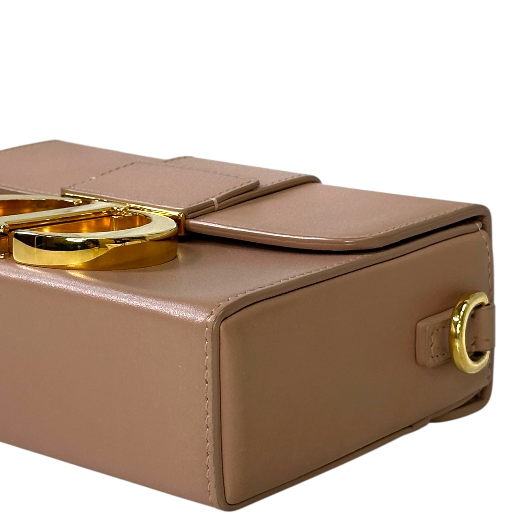 Christian Dior 30 Montaigne Beige Box Calfskin