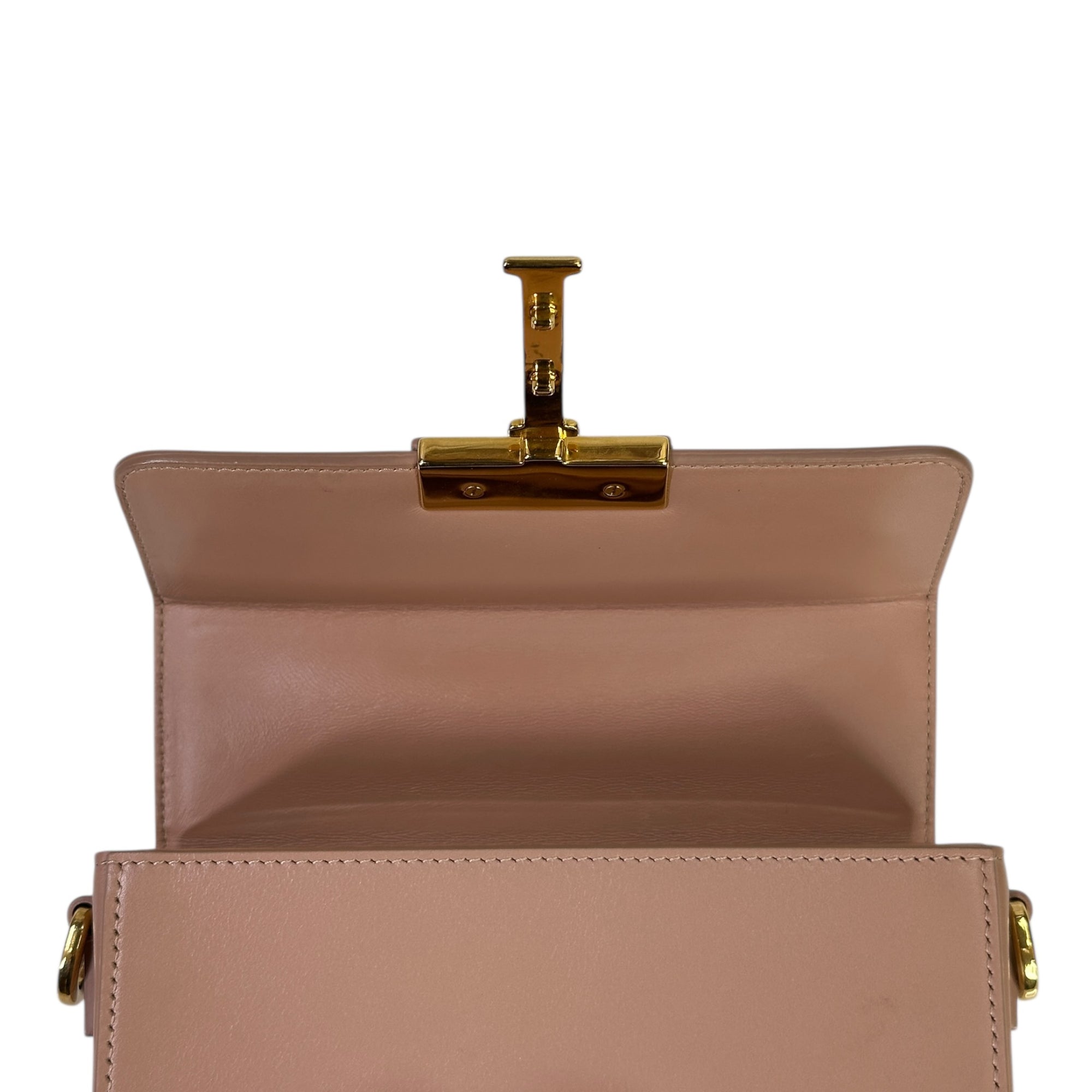 Christian Dior 30 Montaigne Beige Box Calfskin