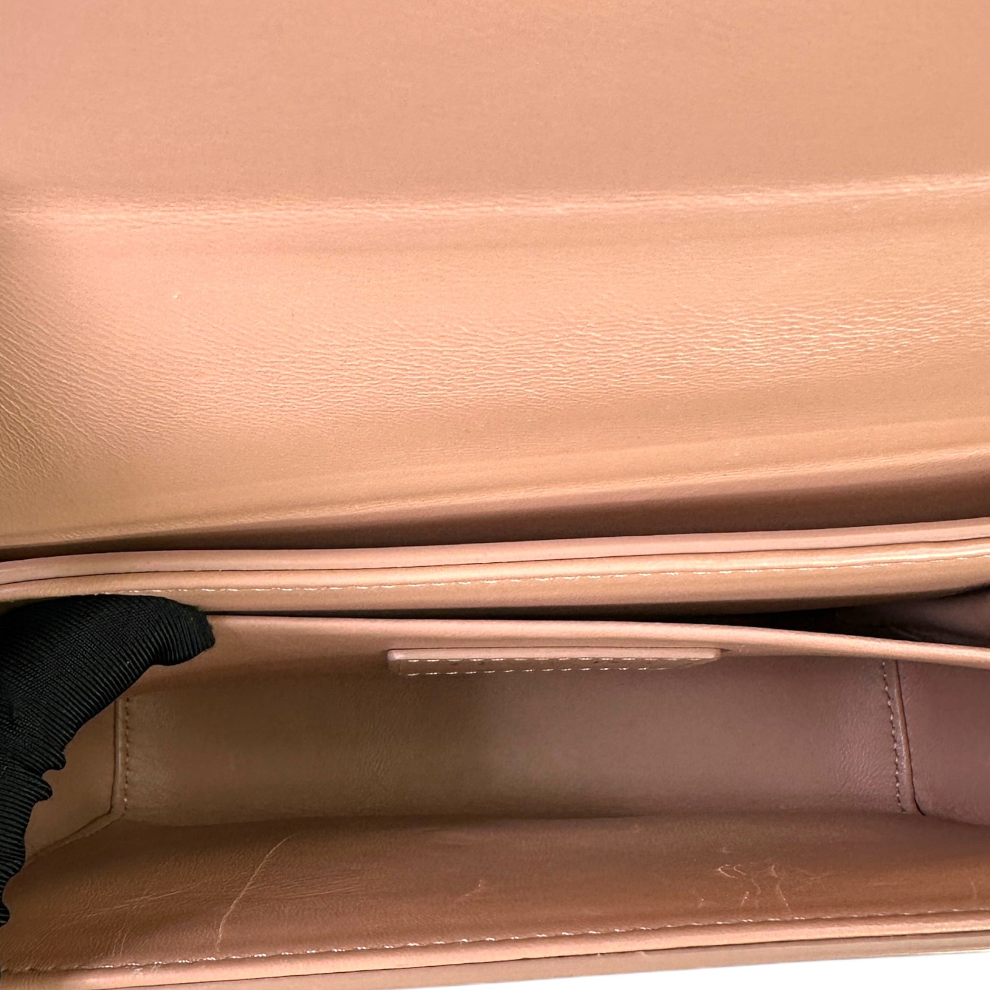 Christian Dior 30 Montaigne Beige Box Calfskin