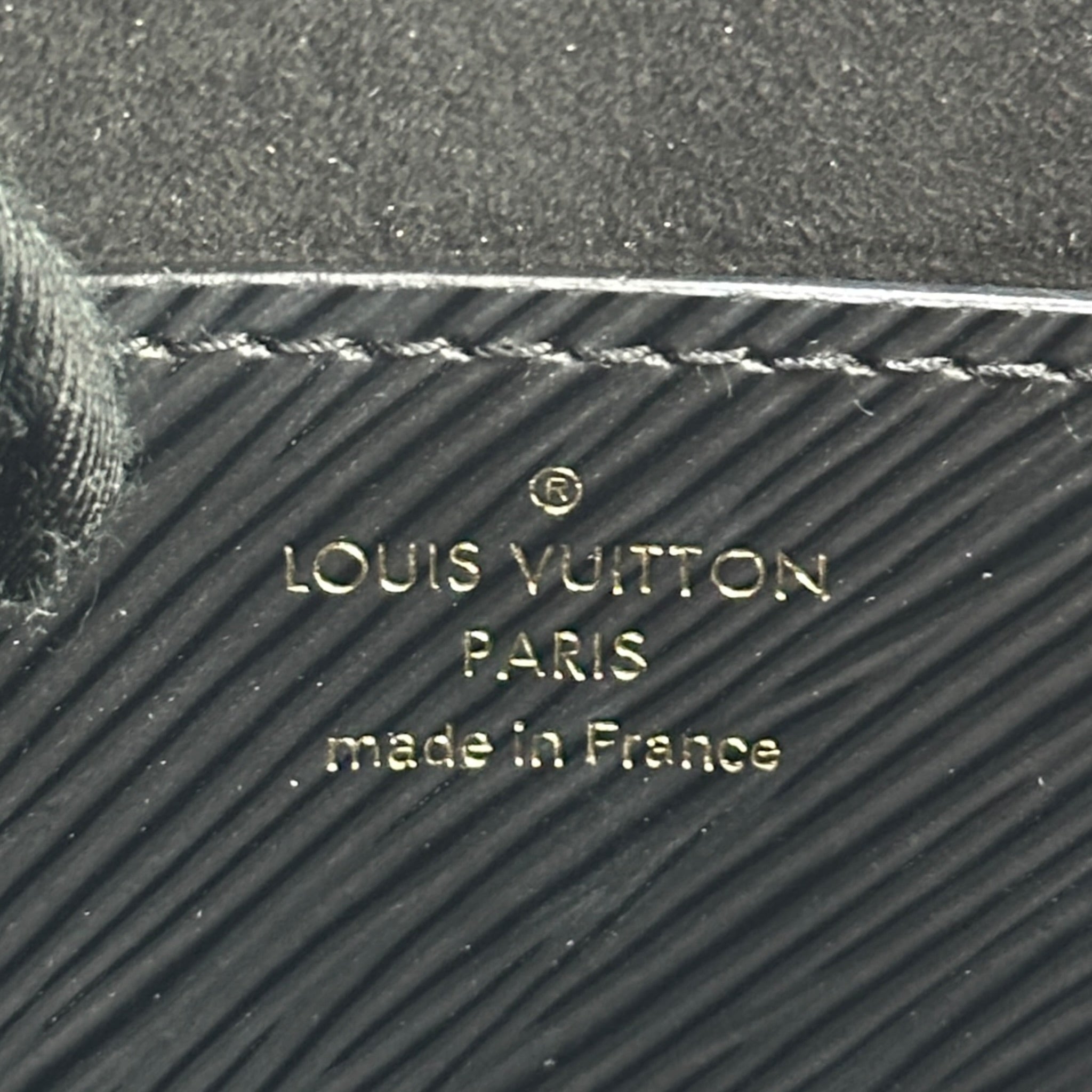 Louis Vuitton Twist MM Bag Black Epi Leather