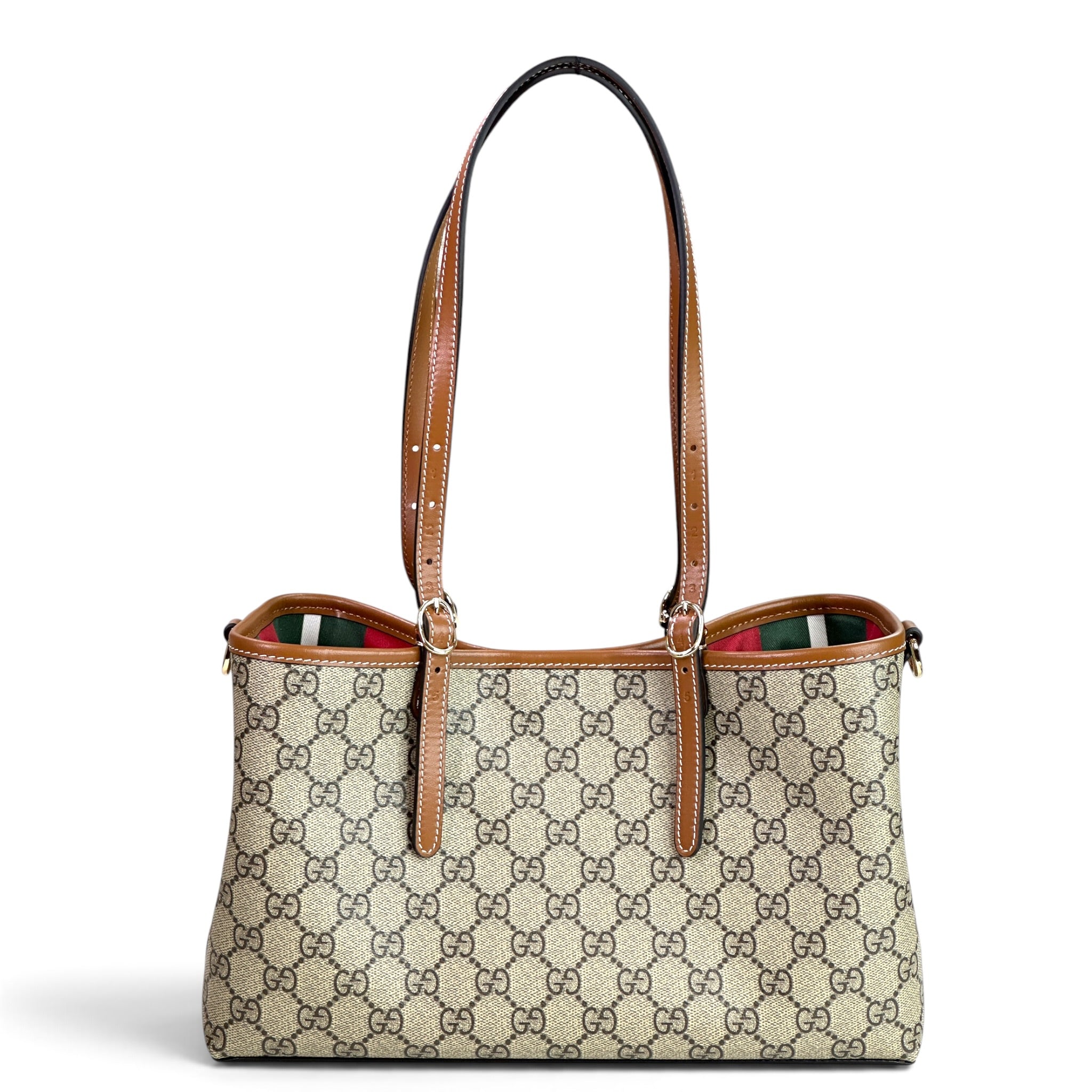 Gucci GG Emblem small Canvas Tote Bag
