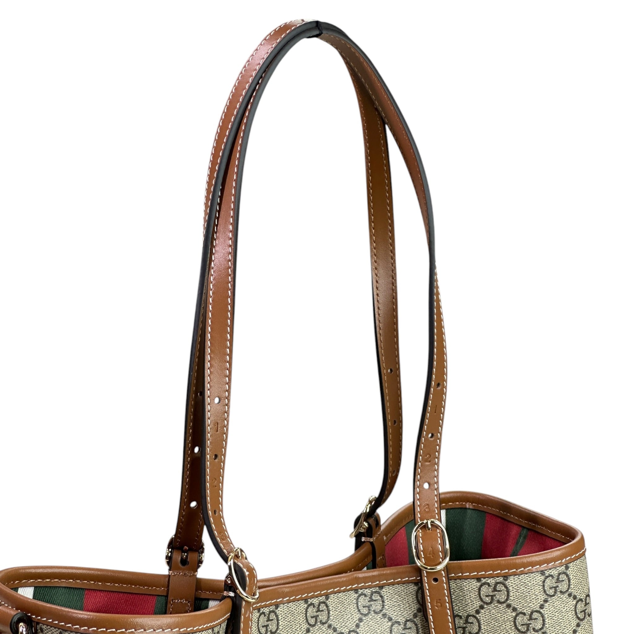 Gucci GG Emblem small Canvas Tote Bag