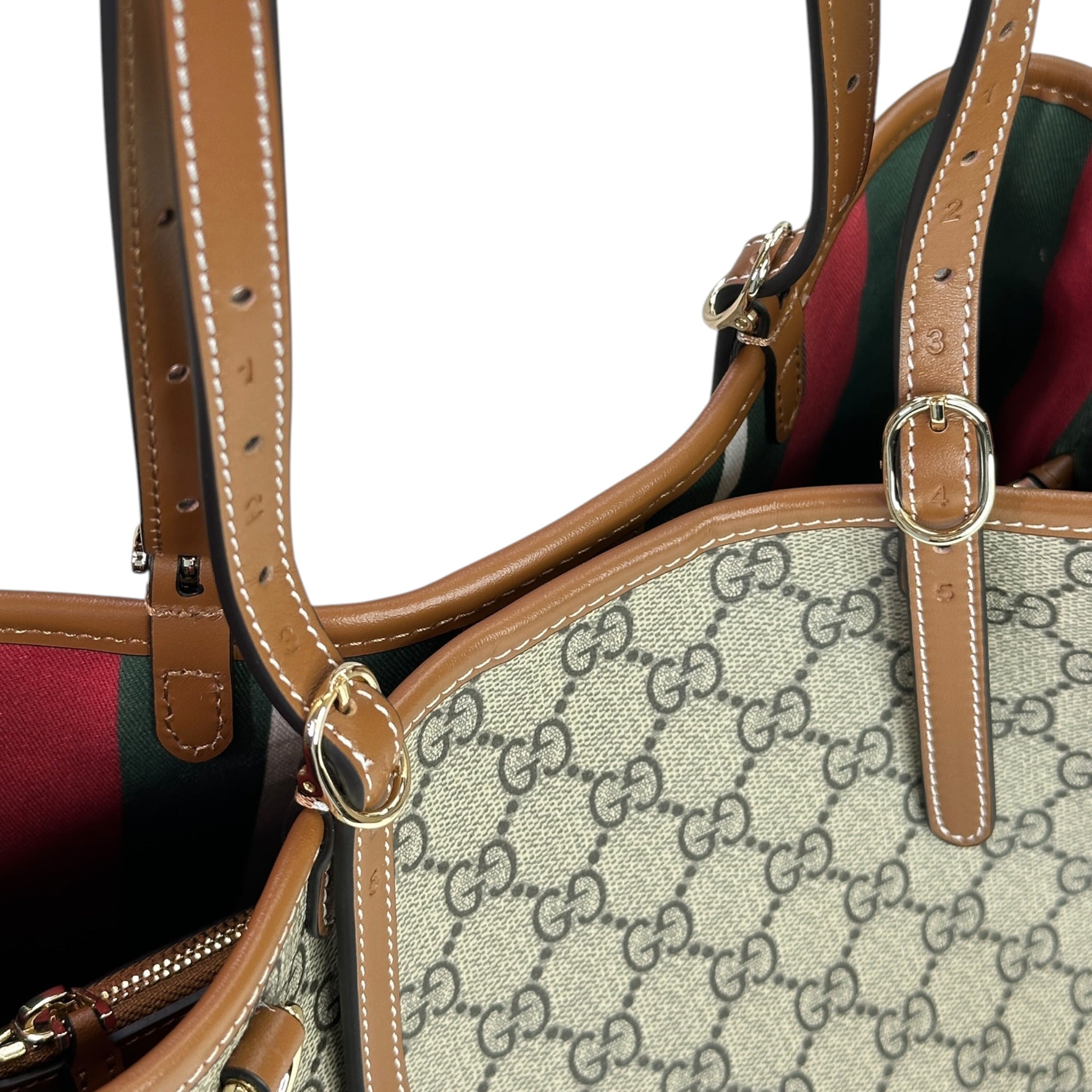 Gucci GG Emblem small Canvas Tote Bag
