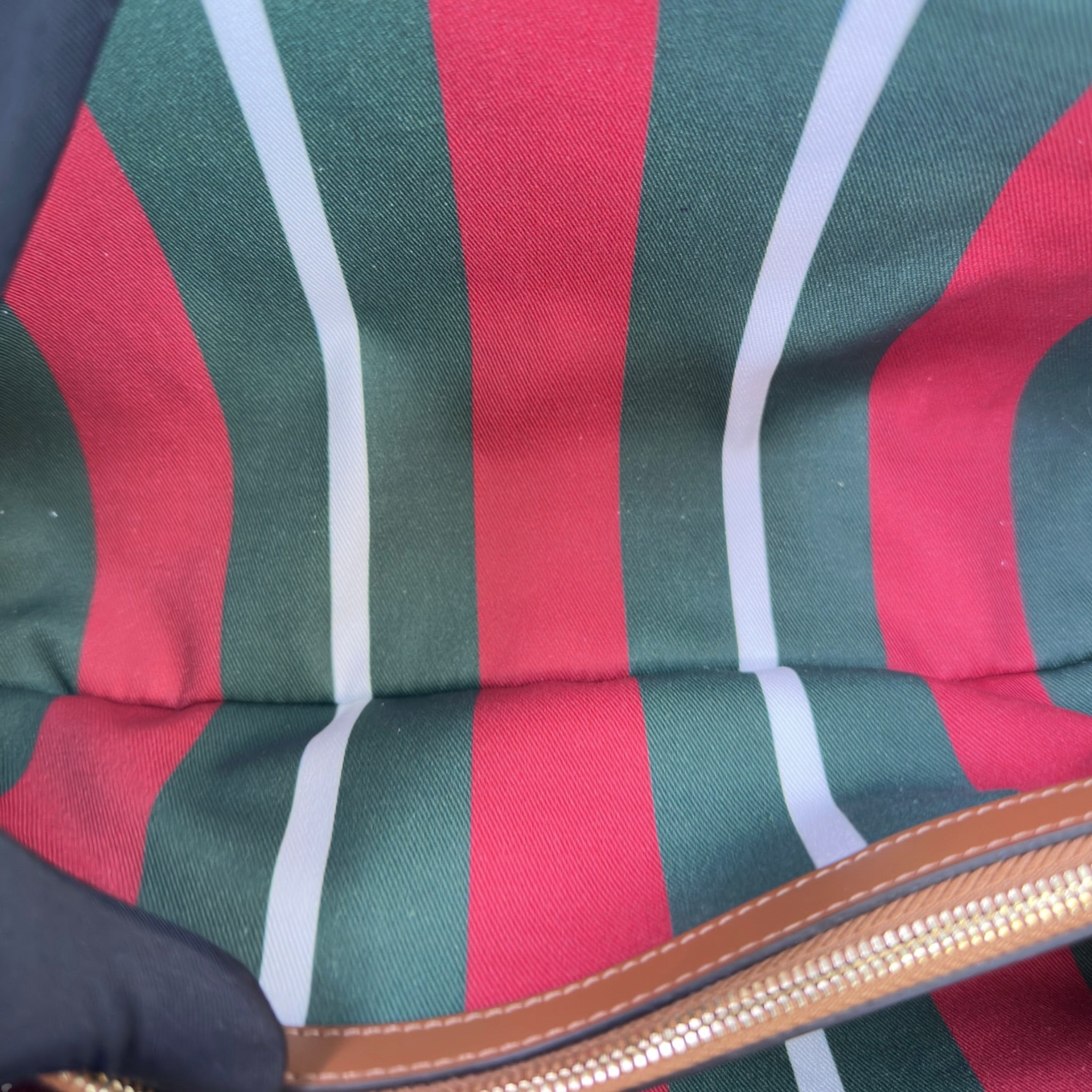Gucci GG Emblem small Canvas Tote Bag