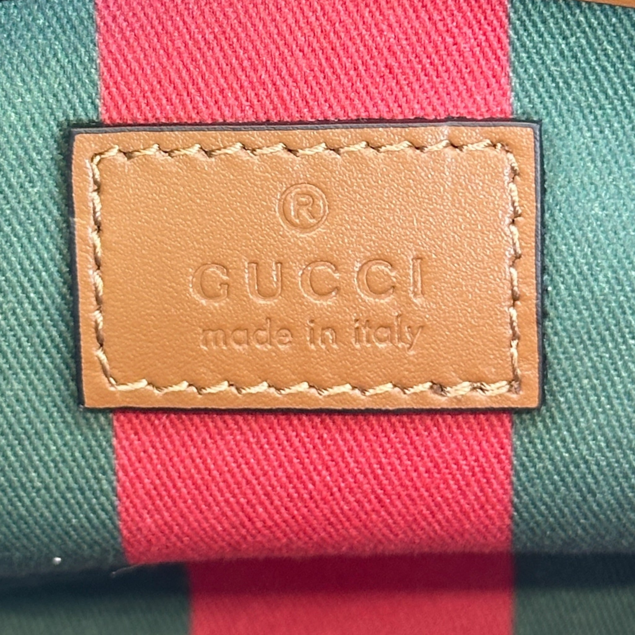 Gucci GG Emblem small Canvas Tote Bag