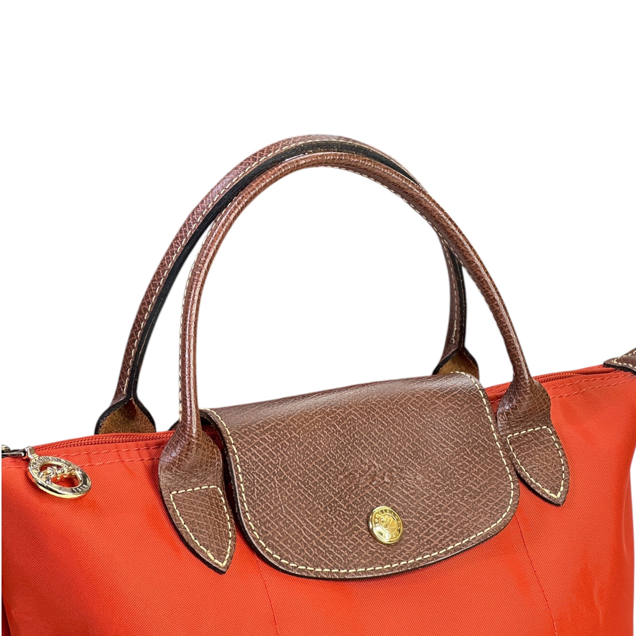 Longchamp Le Pilage Red Small Tote