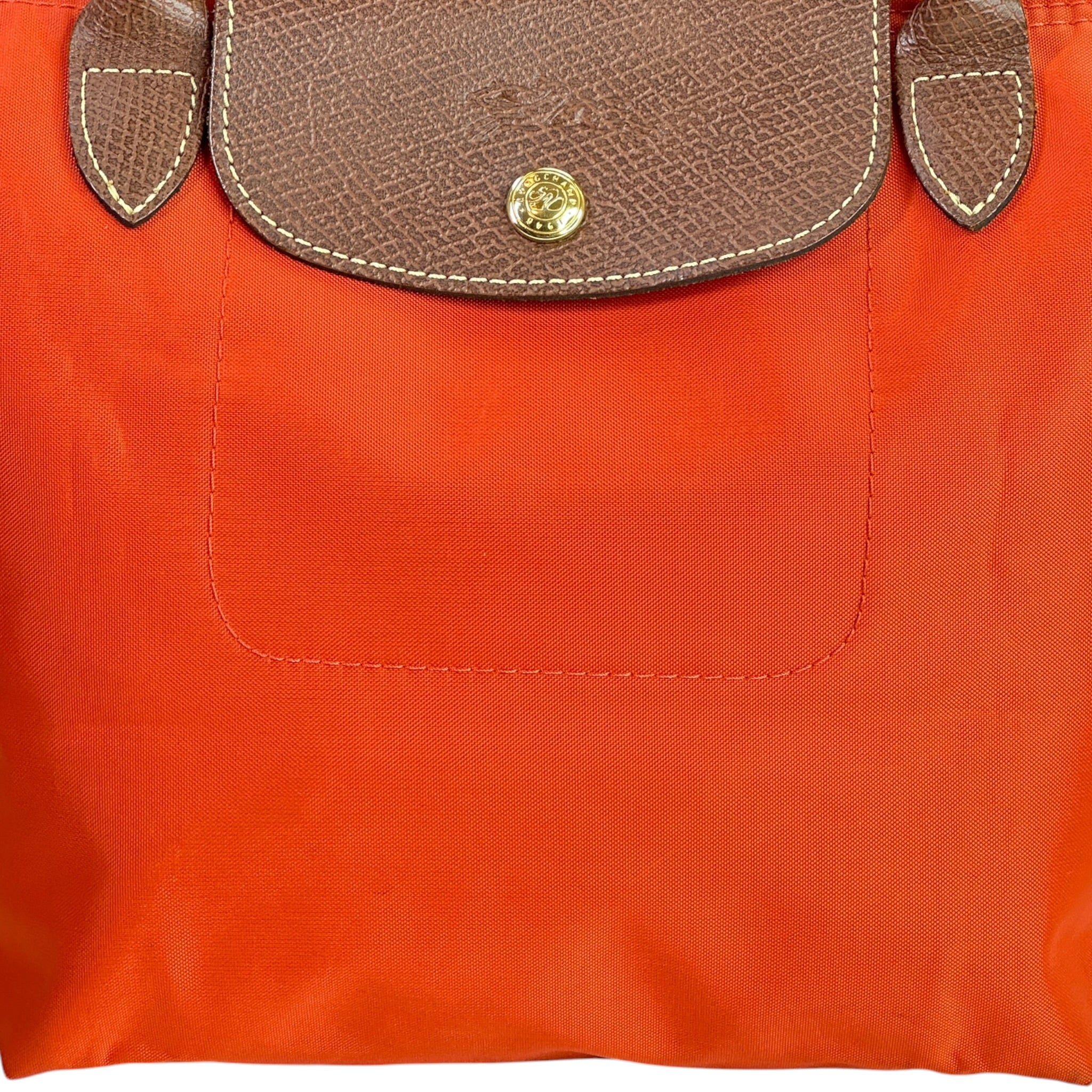 Longchamp Le Pilage Red Small Tote