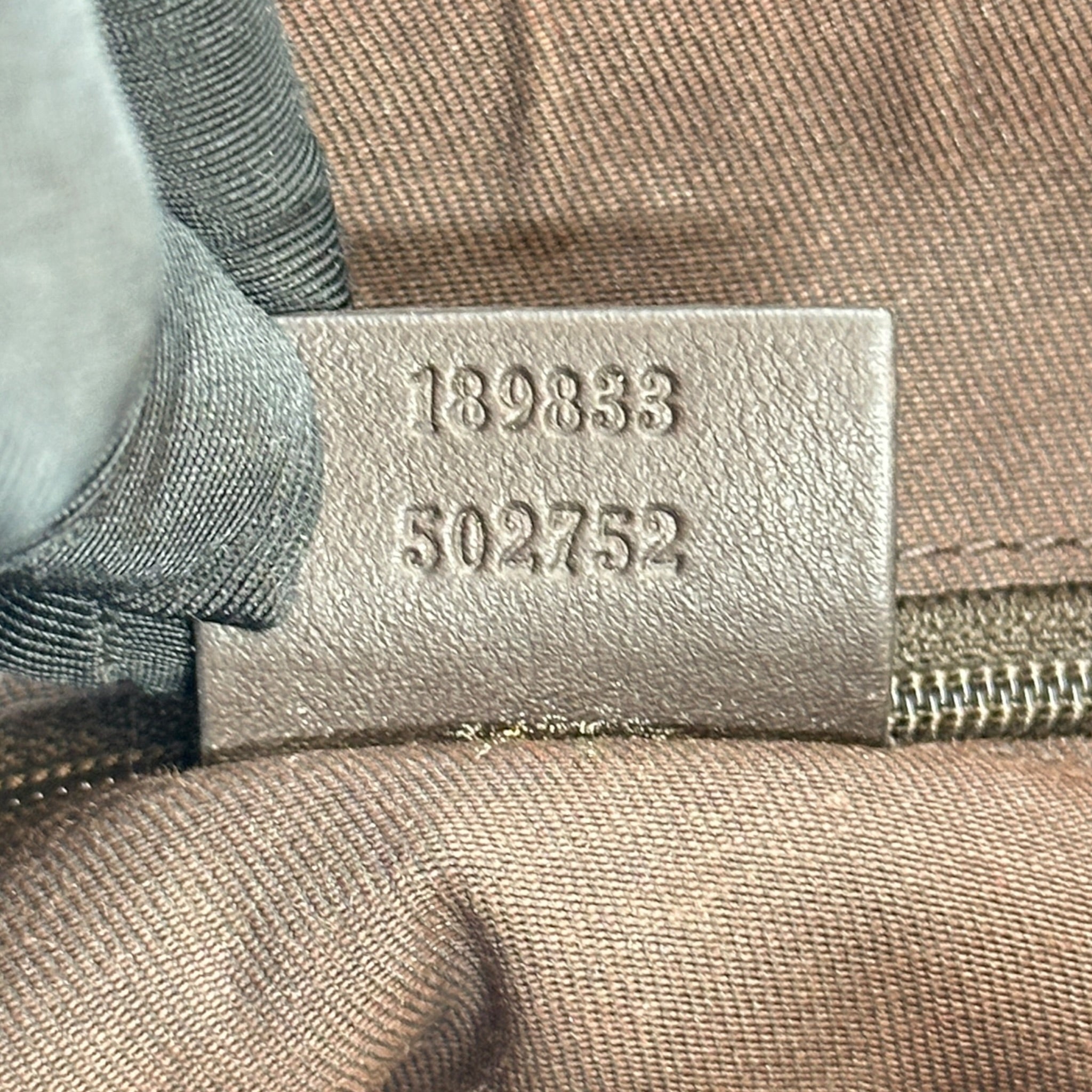 Gucci Abbey D-ring Hobo Canvas Shoulder Bag